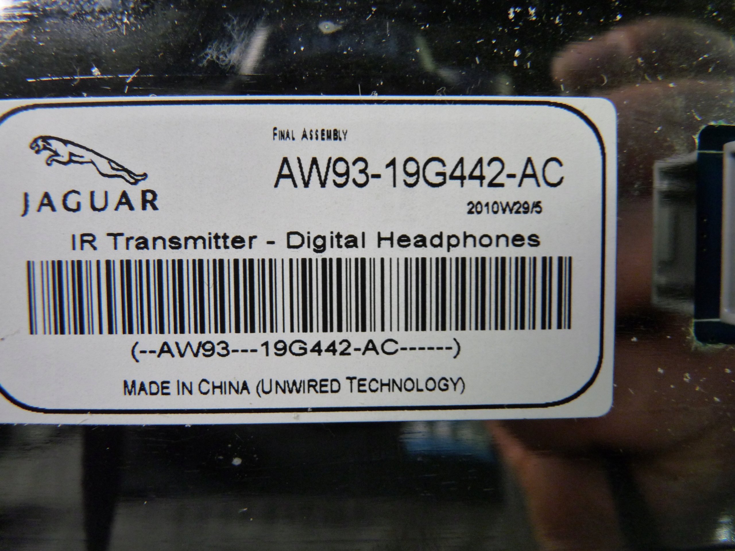 JAGUAR XJ X351 X250 XF module BLUETOOTH control unit cover