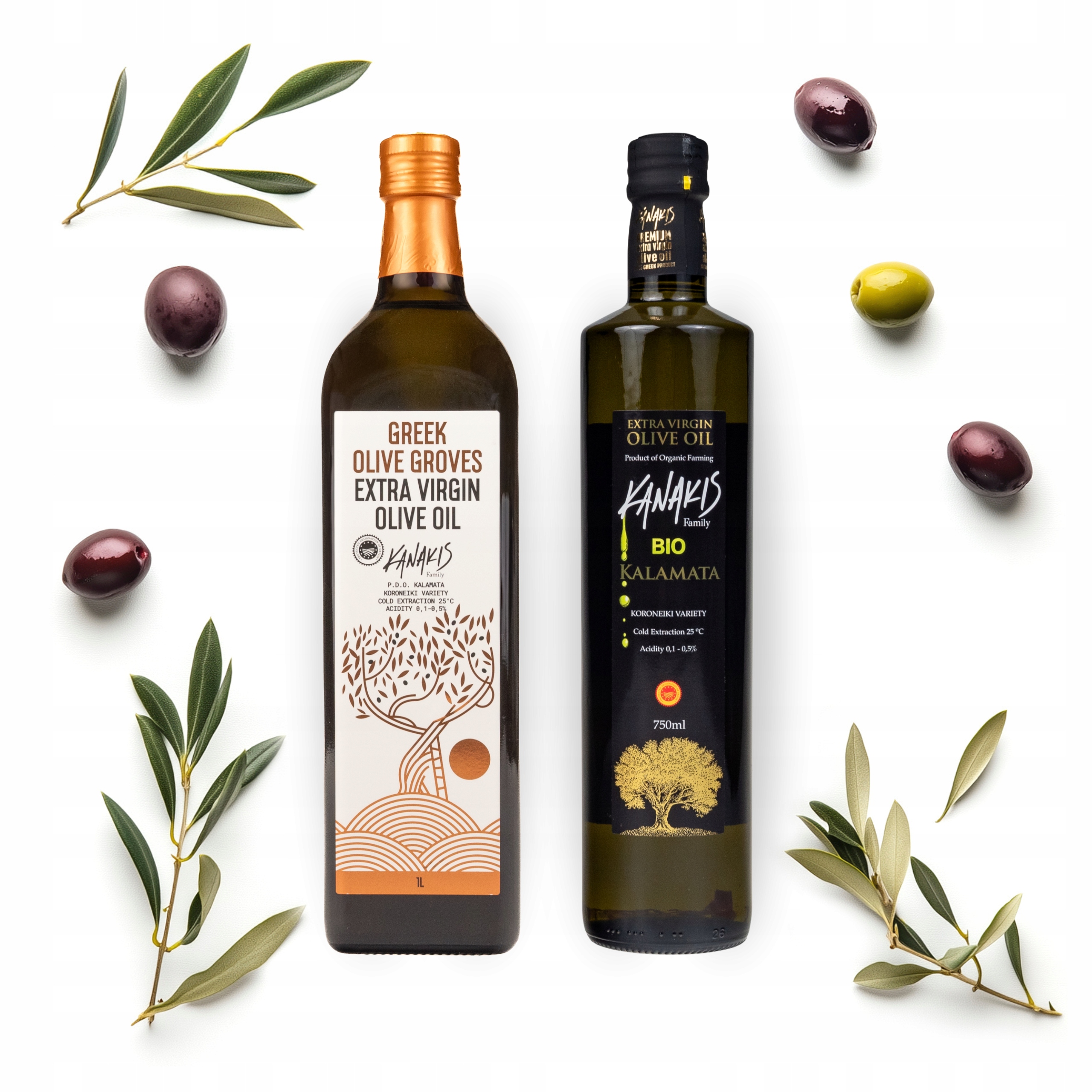 Extra panenský olivový olej Bio Tradiční aromatický Premium Svěží Eko