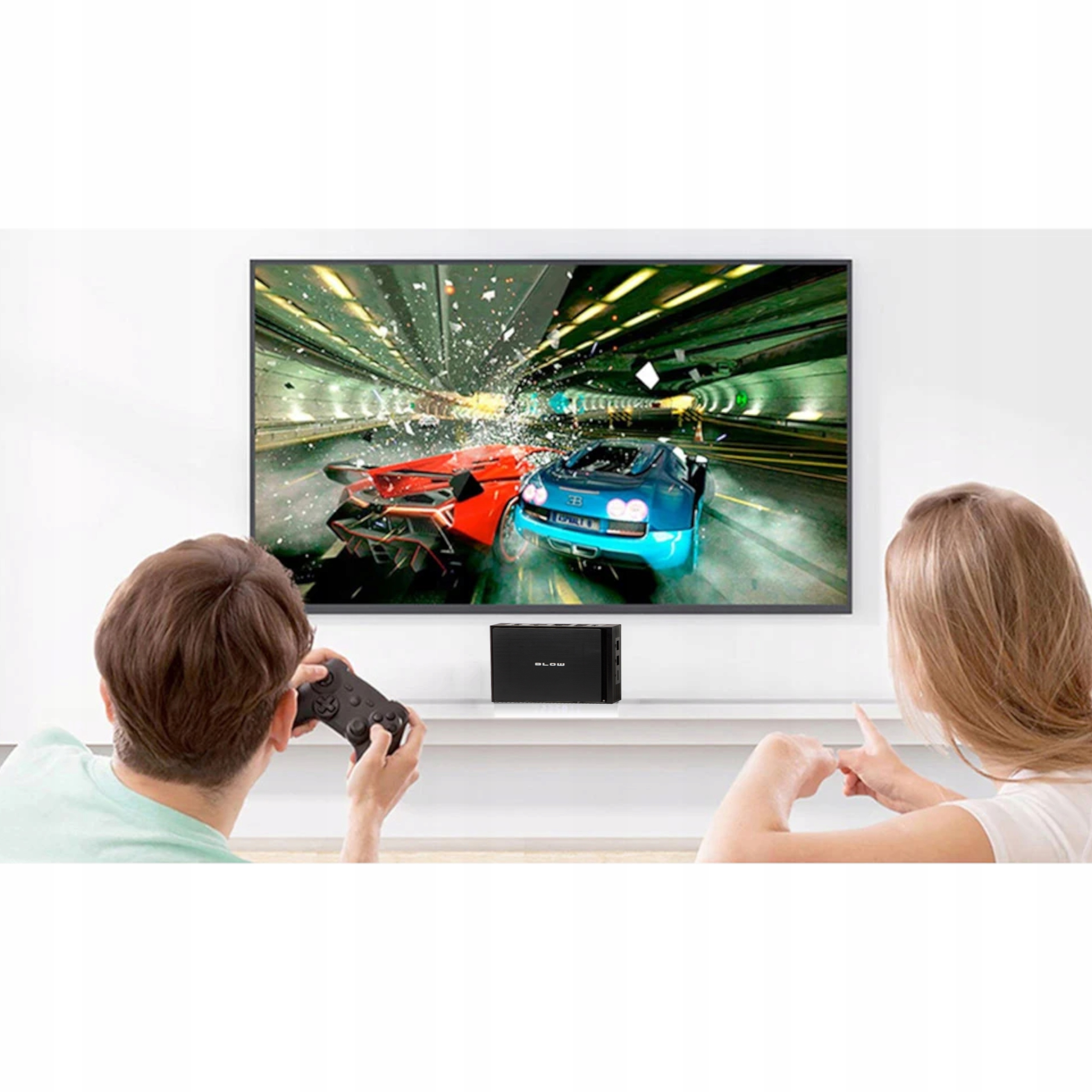 SMART BOX TV ODTWARZACZ MULTIMEDIALNY 4K ANDROID 11 WIFI CHROMECAST IPTV Pojemność dysku 16 GB