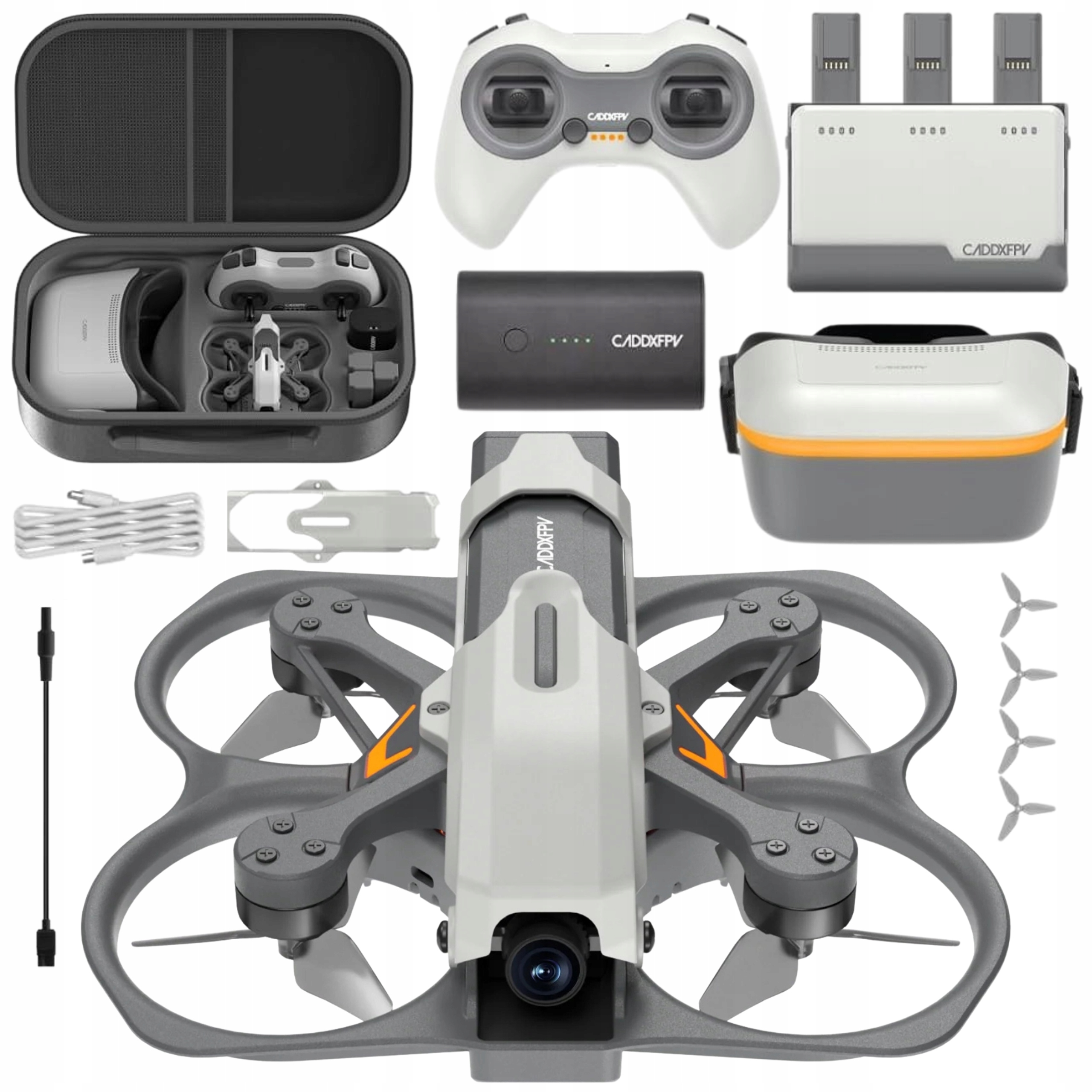 Zestaw Dron Fpv Caddxfpv Protos Hd Rtf Kit 2,4 GHx Elrs Gogle Aparatura