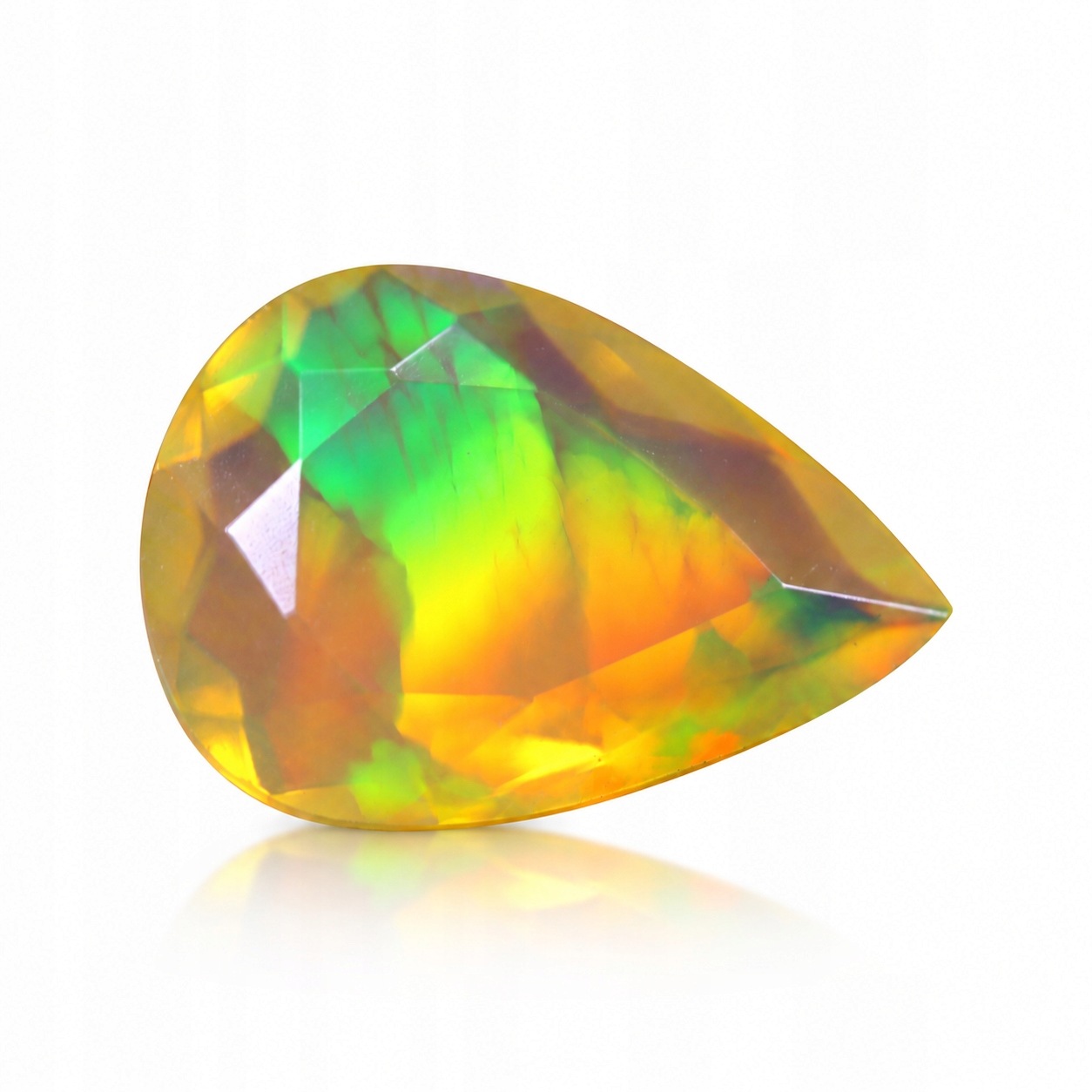 Přírodní opál 1.46 ct Lžička Etiopie certifikát Wbd