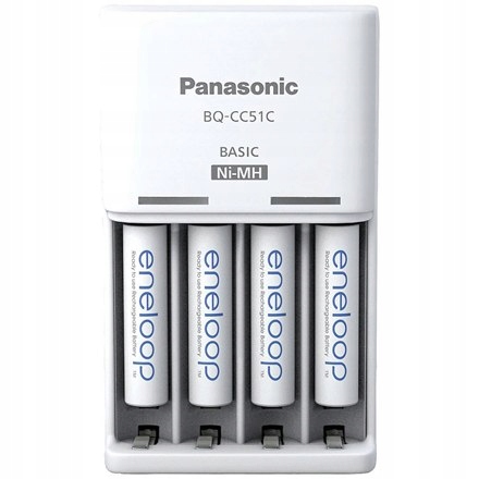 Panasonic Ładowarka do akumulatorów Eneloop K-KJ51MCD04E Aa/aaa, 10 godz.