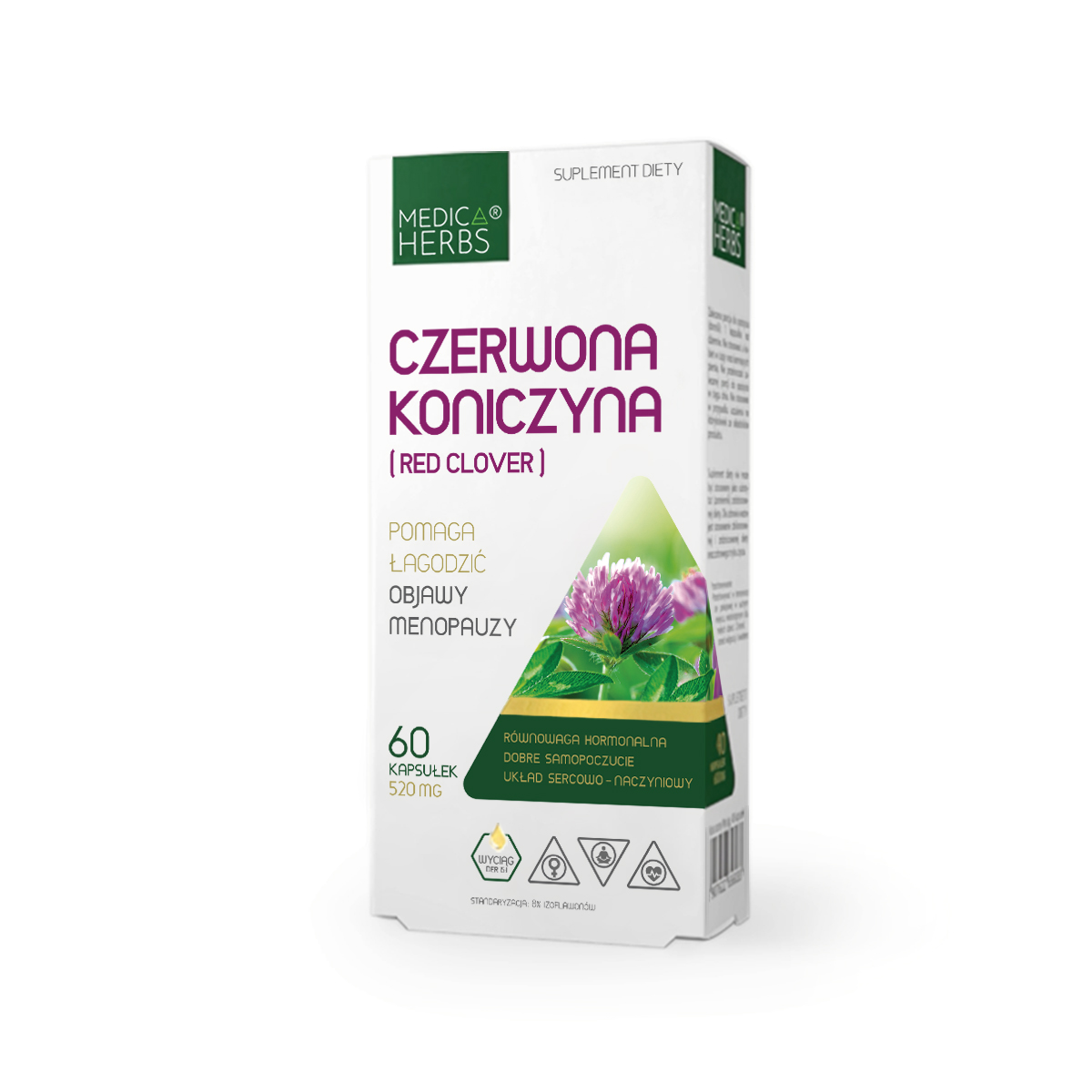 

Koniczyna Czerwona menopauza Red Clover 7500mg'