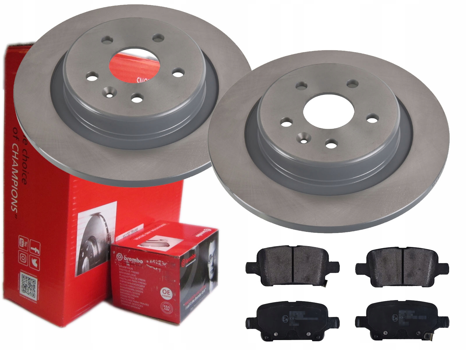 ДИСКИ BREMBO ЗАДНІ OPEL ASTRA K 288MM