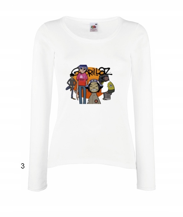 

Bluzka Wzory Gorillaz Damon Albarn Jamie Hewlett