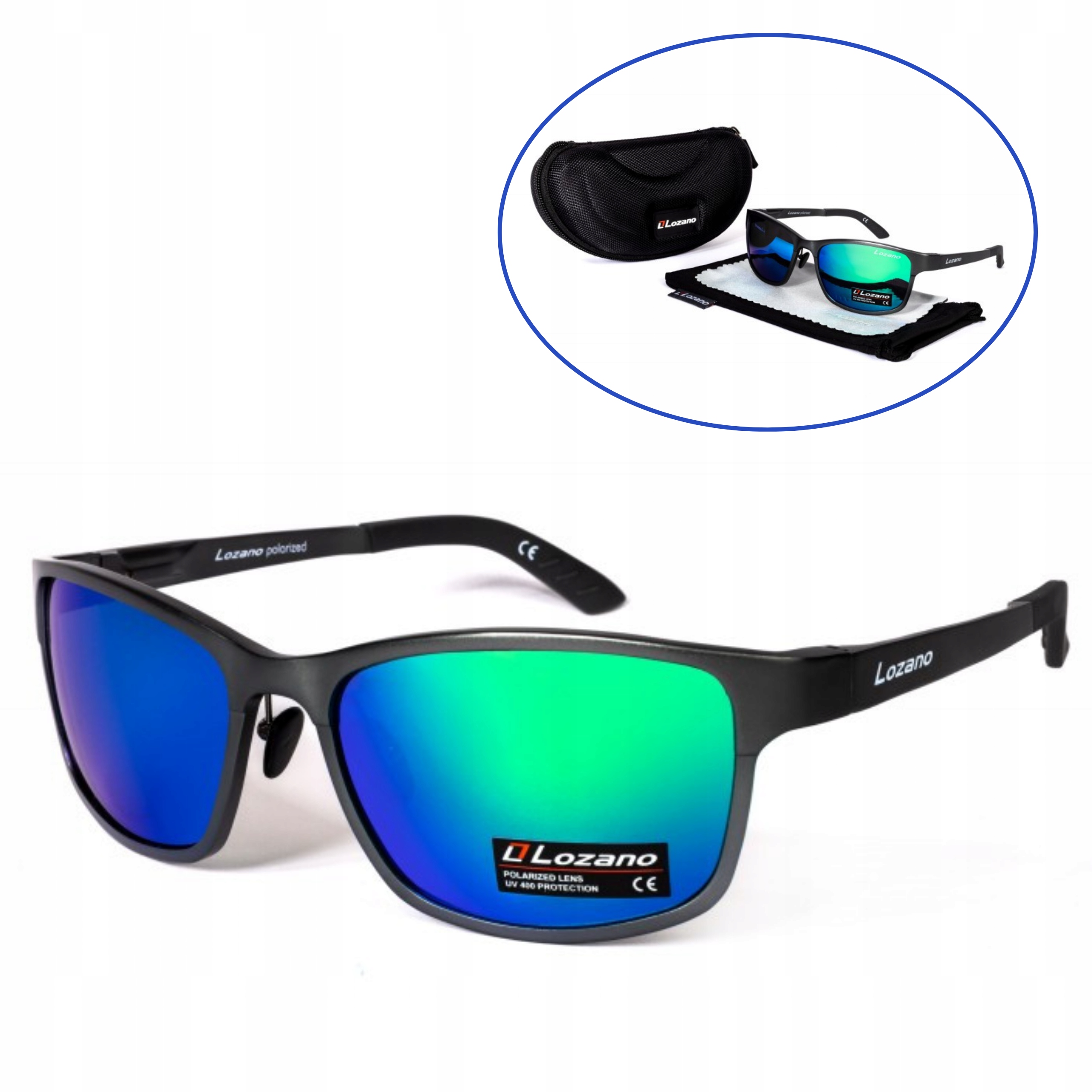 Pánské Polarizační Sluneční Brýle Pro Každodenní Nošení Pouzdro