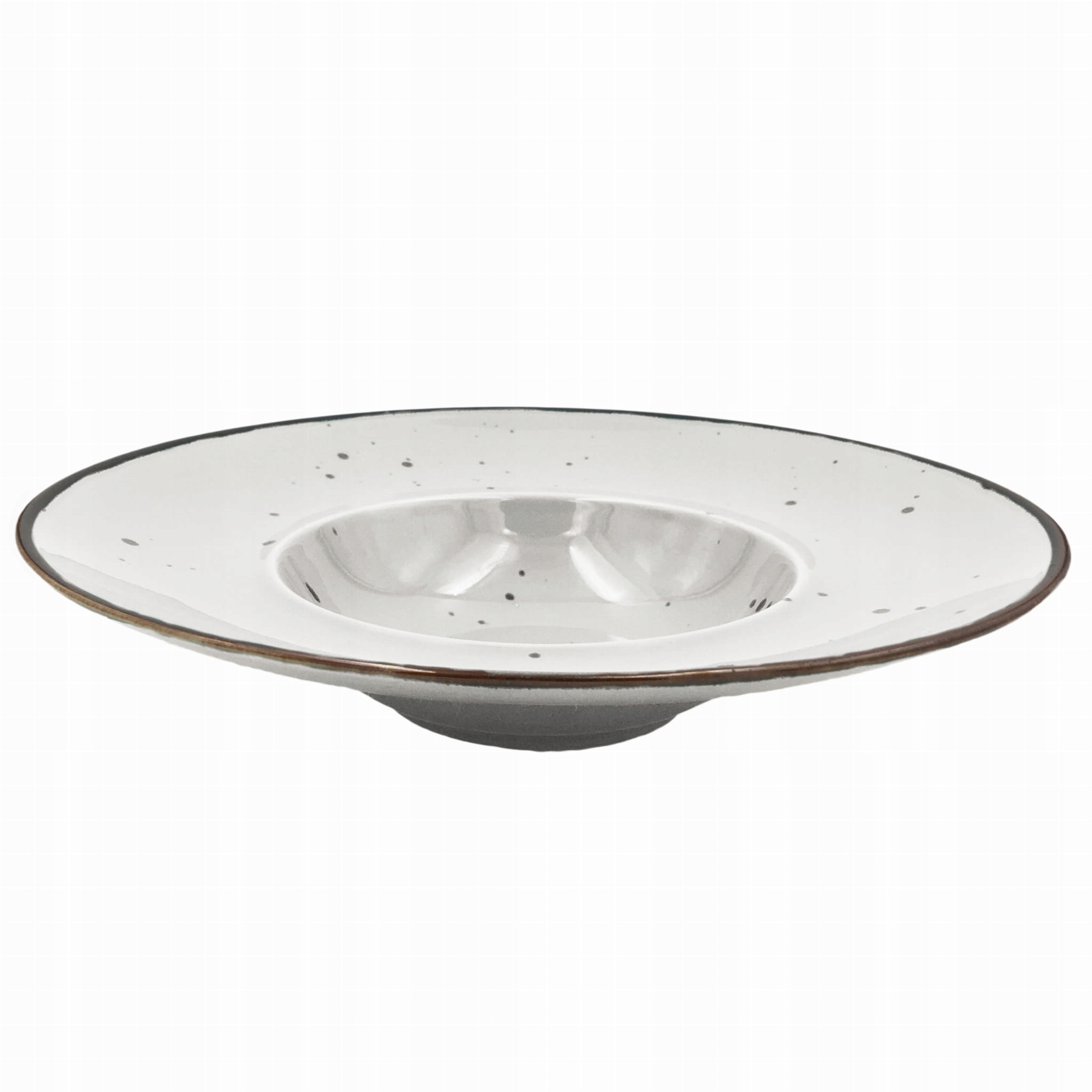 BOGUCICE COTTAGE WHITE TALERZ GŁĘBOKI DO PASTY 28 CM