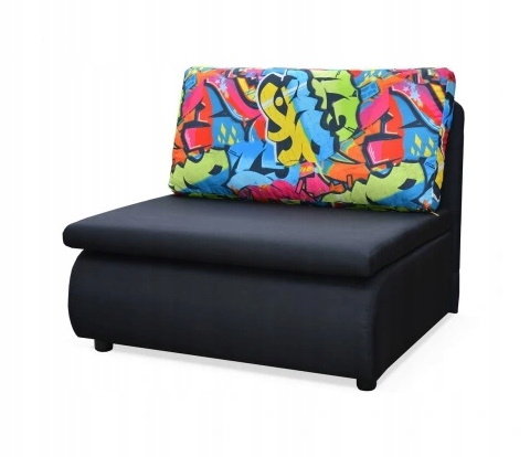 Kanapa Rozkładana Jedynka Funkcja Spania ARJAR Wysokość mebla 83 cm