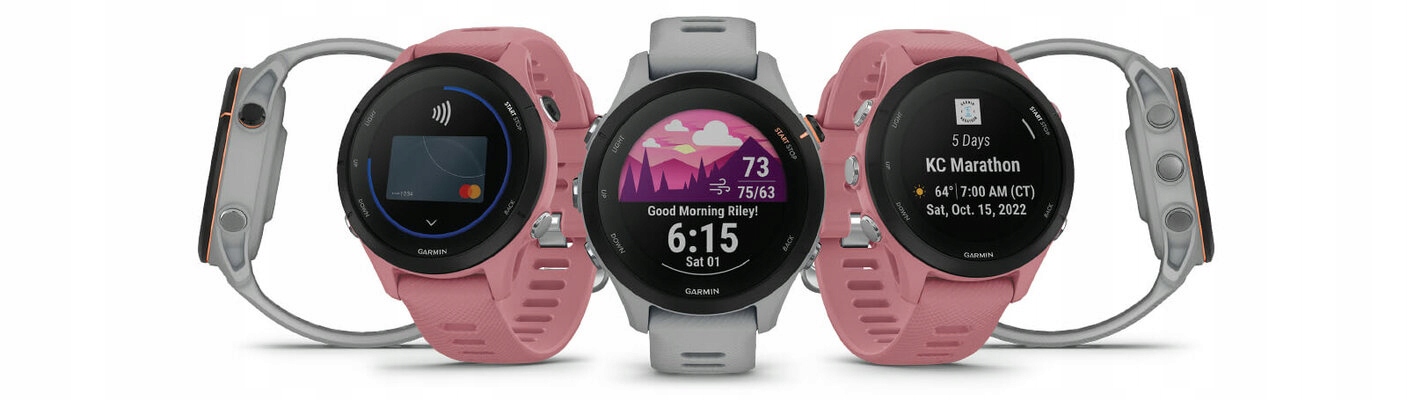 GARMIN FORERUNNER 255S POWDER GREY ZEGAREK GPS Model Forerunner 255S