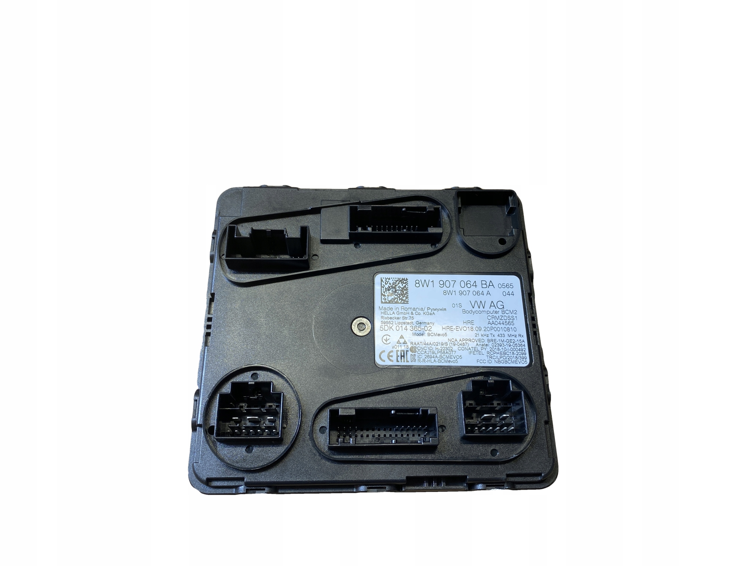 AUDI A4 A5 8W B9 control unit KOMFORTU 8W1907064BA