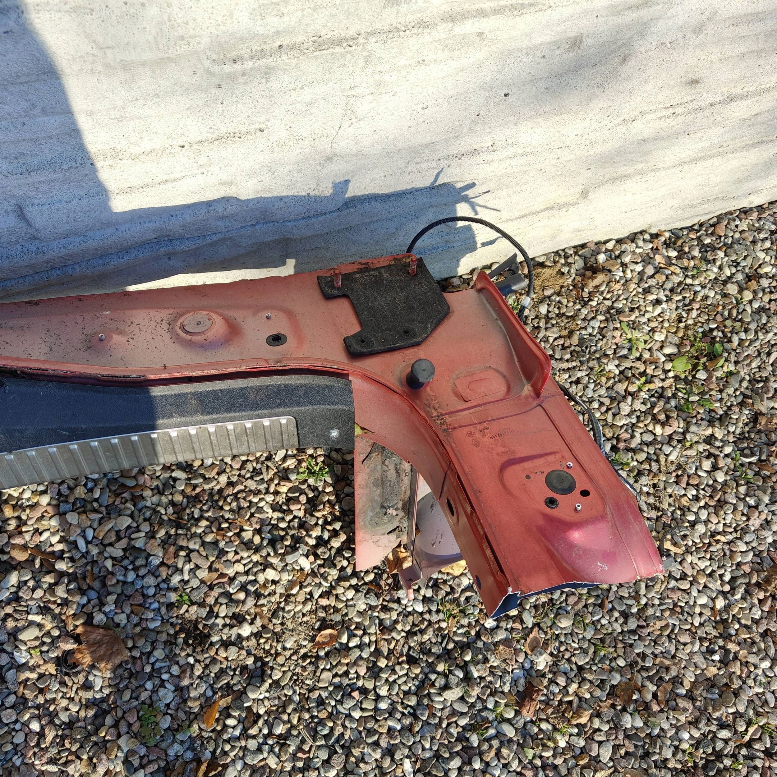 quarter rear rear part Renault Megane IV kombi rear panel