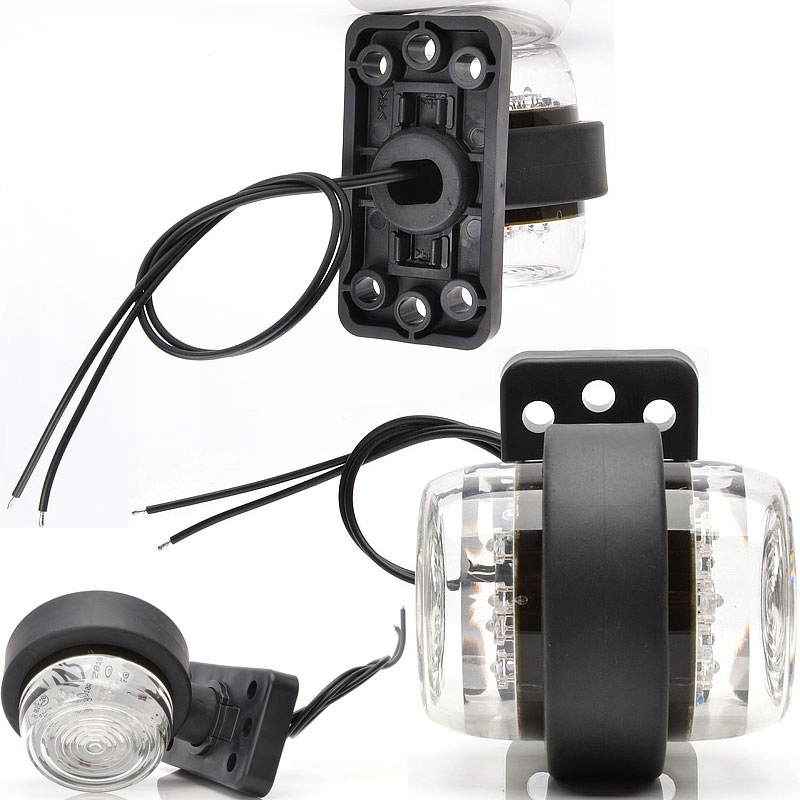 LAMPA OBRYSOWA LED OBRYSÓWKA ROGOWA LAWETA NACZEPA Strona zabudowy uniwersalne