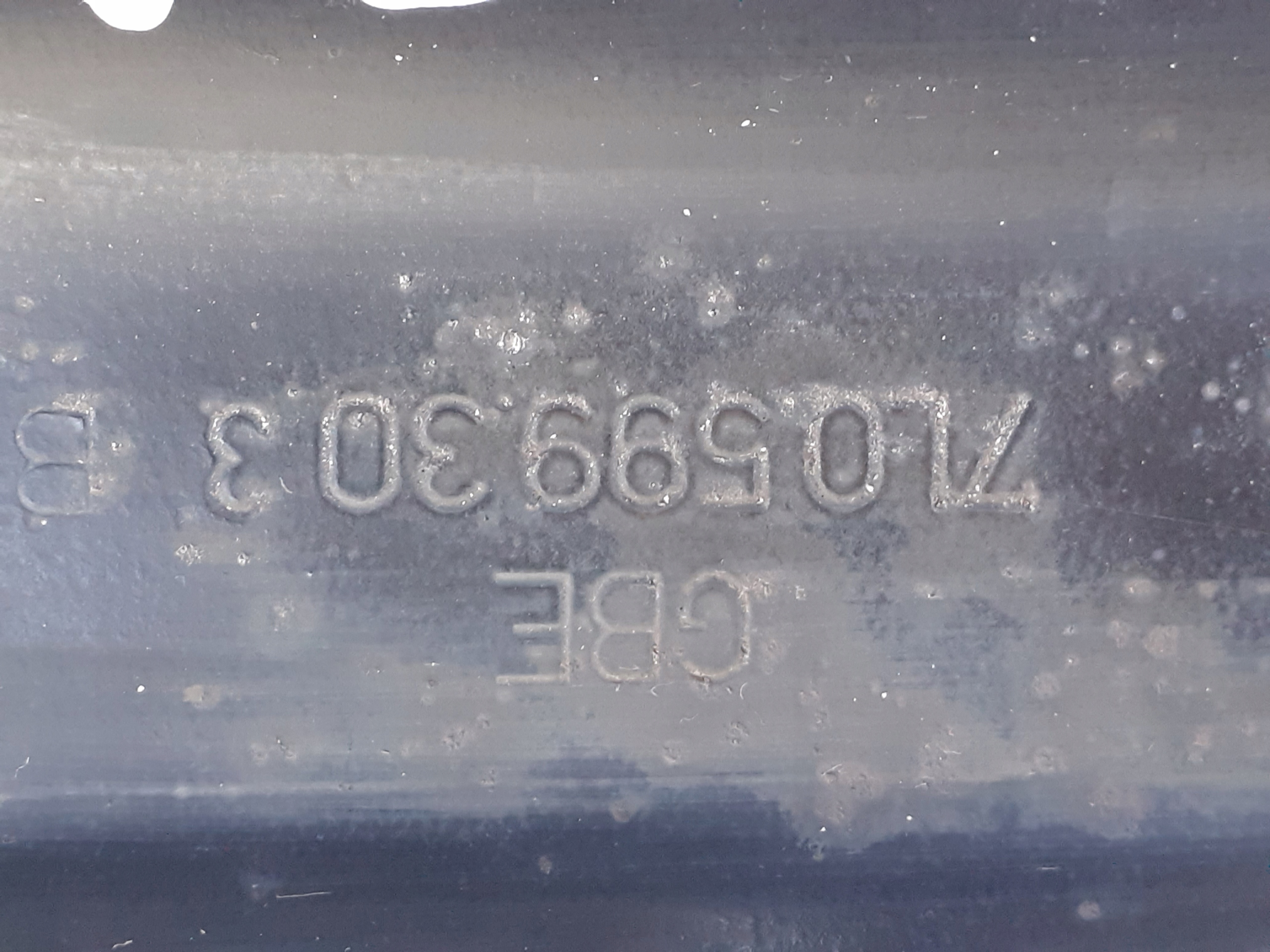 axle beam subframe axle beam rear part 7L0599303B Porsche Cayenne