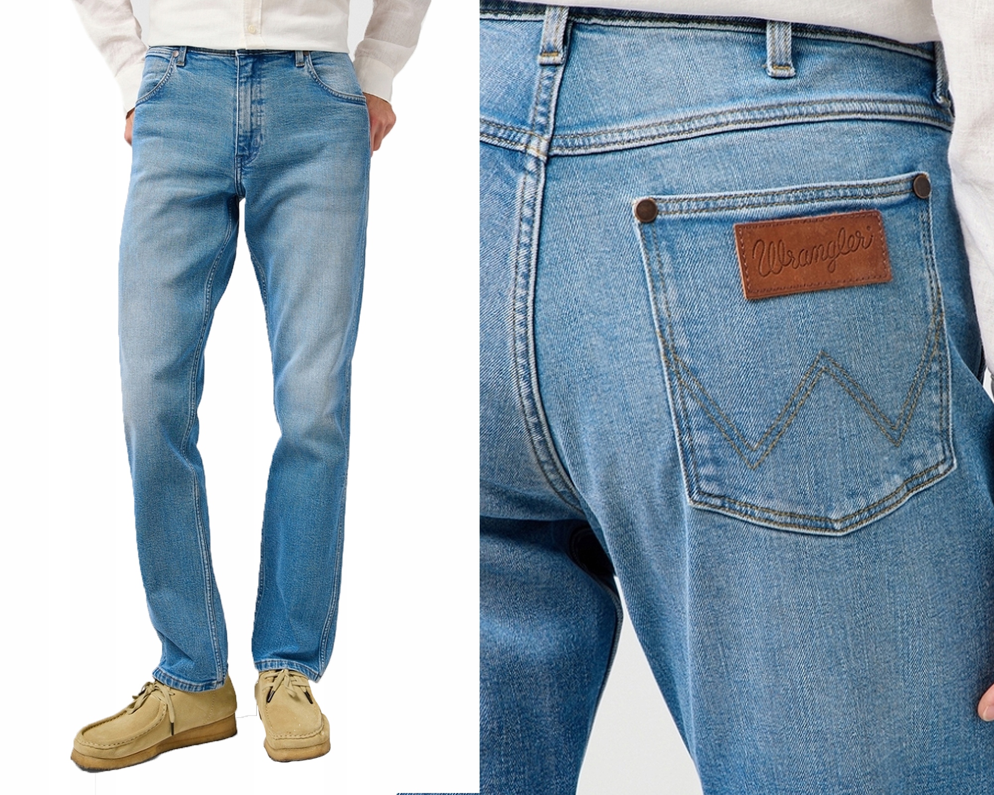 Wrangler Kalhoty Jeans Greensboro 803 Cowboy Haze W38 L32