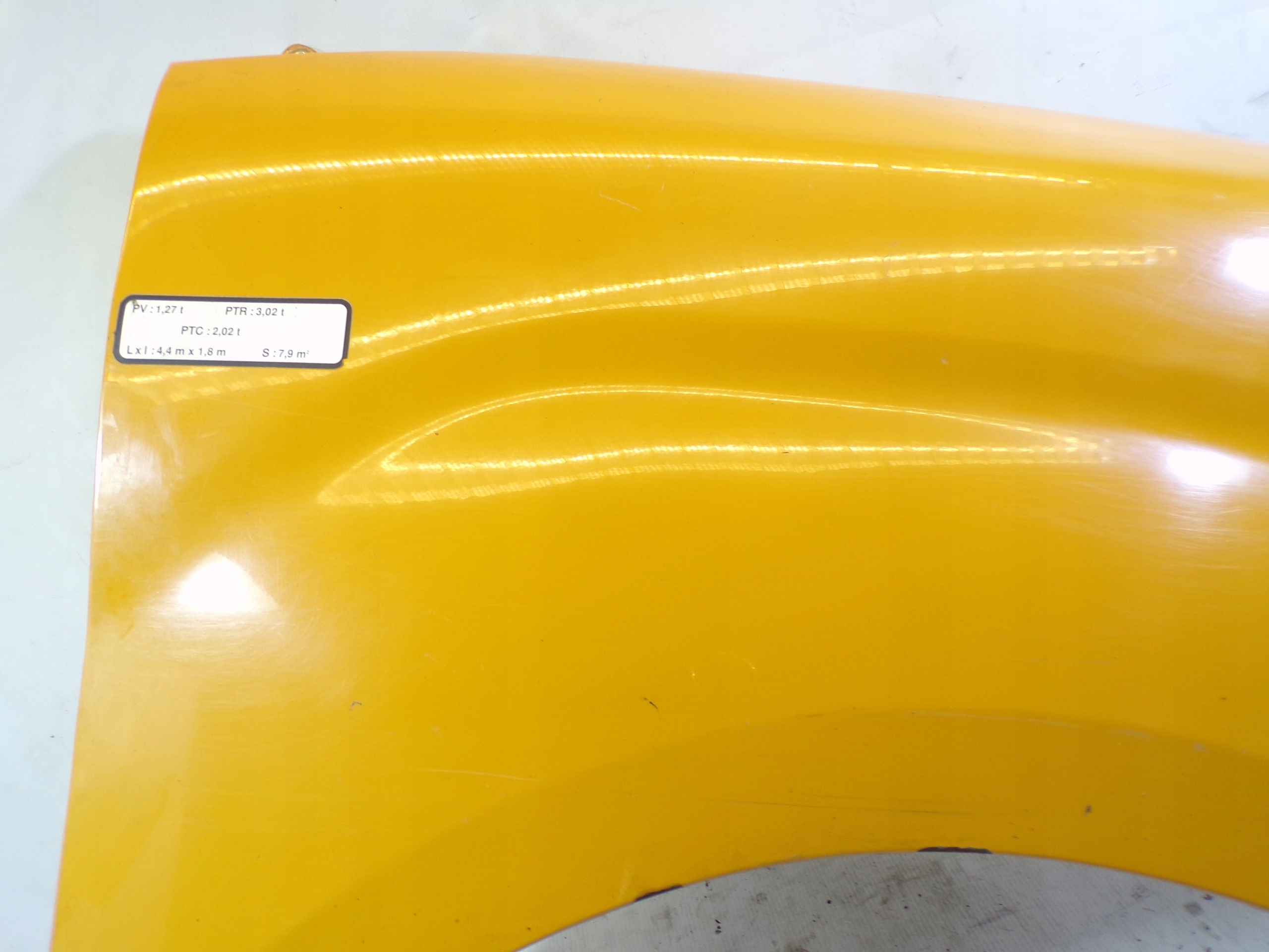 fender right front FIAT DOBLO 2 II