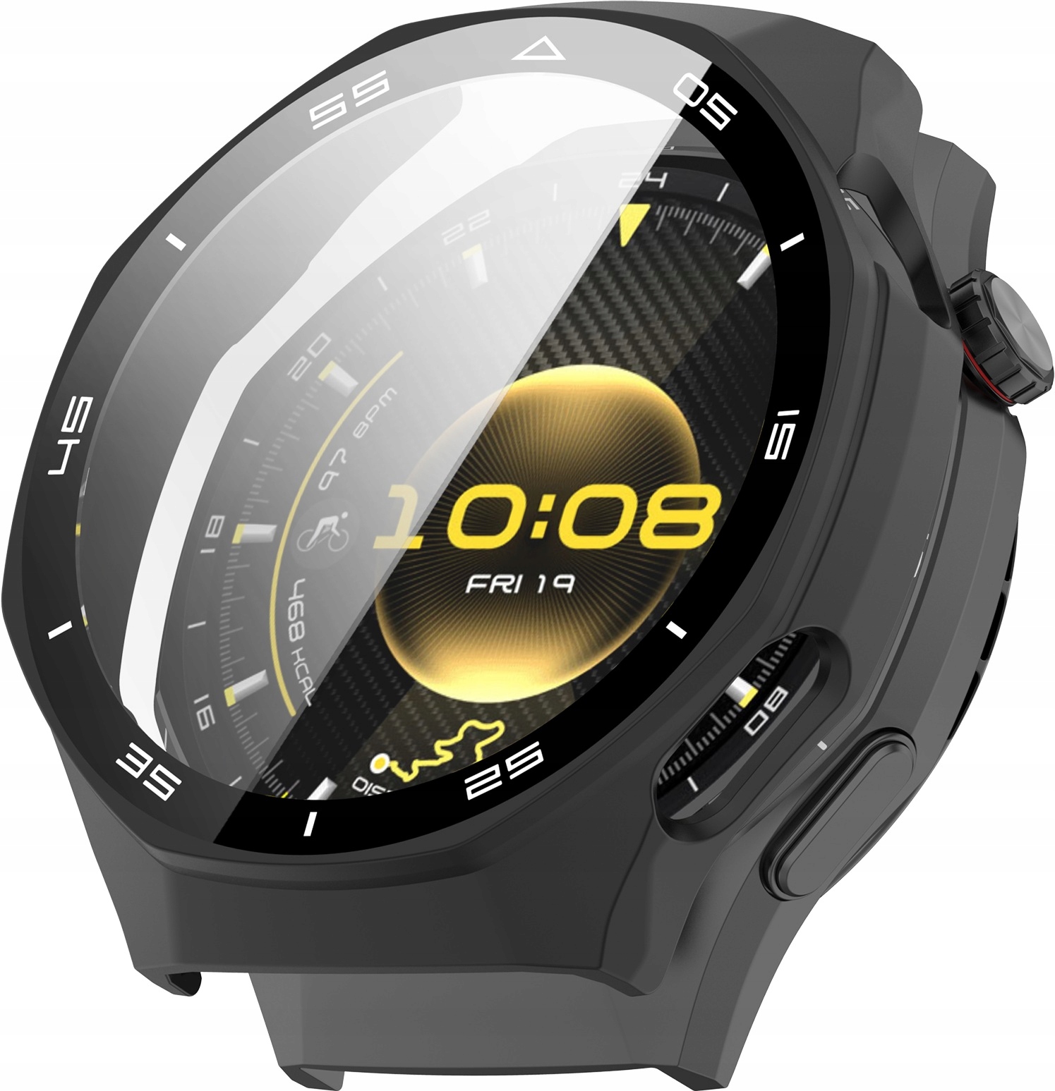 2w1 ETUI + SZKŁO HARTOWANE DO HUAWEI WATCH GT 6 PRO 46MM CASE OBUDOWA