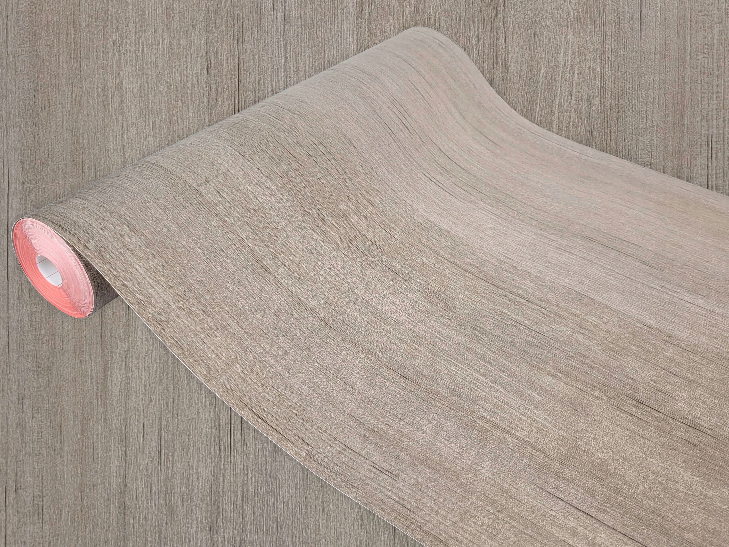 Nábytková dýha napodobující dřevo Šedobéžová Role 45 cm x 15 m Obnova nábytku