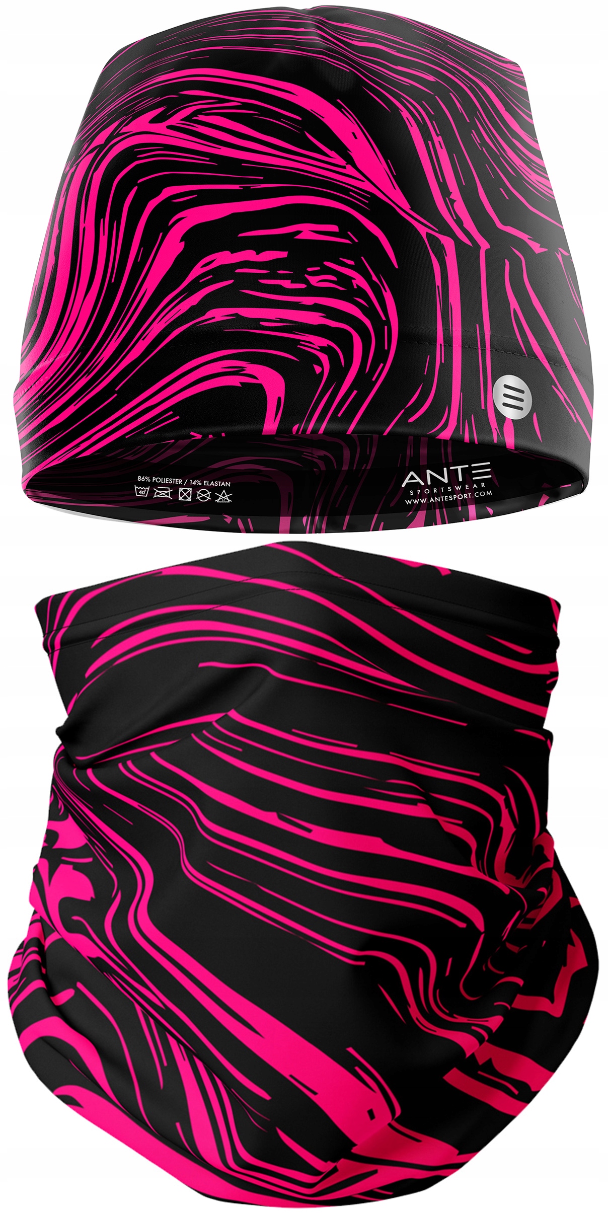 CZAPKA + KOMIN KOMPLET Termoaktywny do biegania