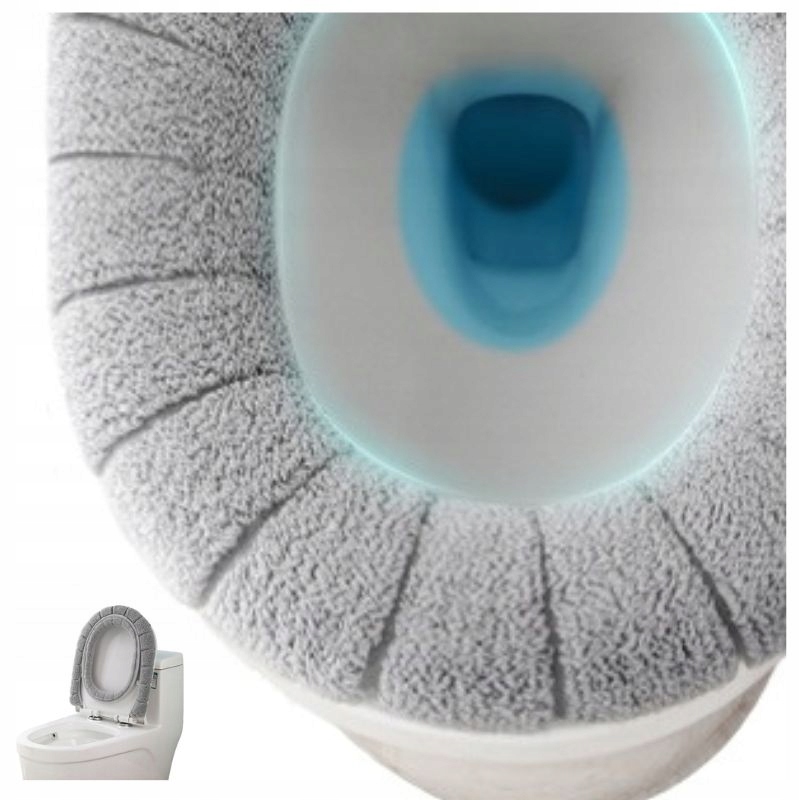 

Pokrowiec Na Deskę Wc Sedesową Klozetową Szary