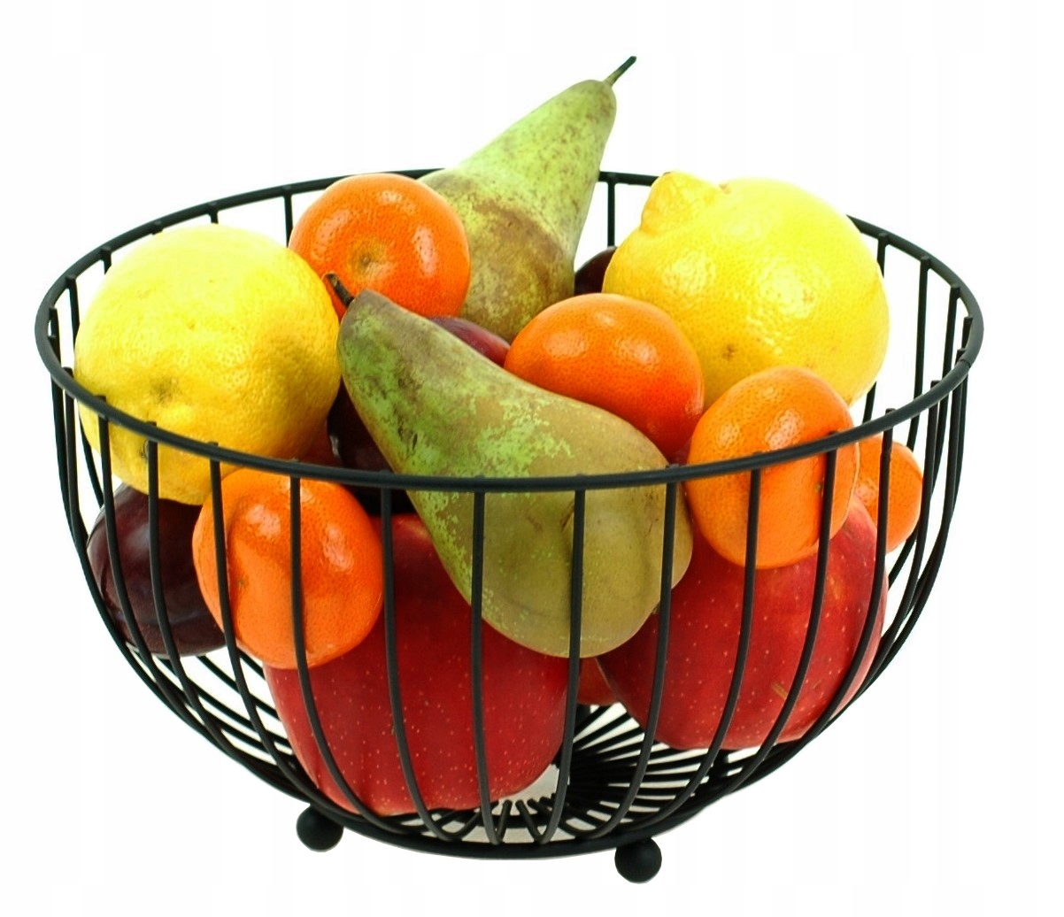 KOSZYK na OWOCE PATERA MISKA KOSZ OKRAGŁY 25x14cm.