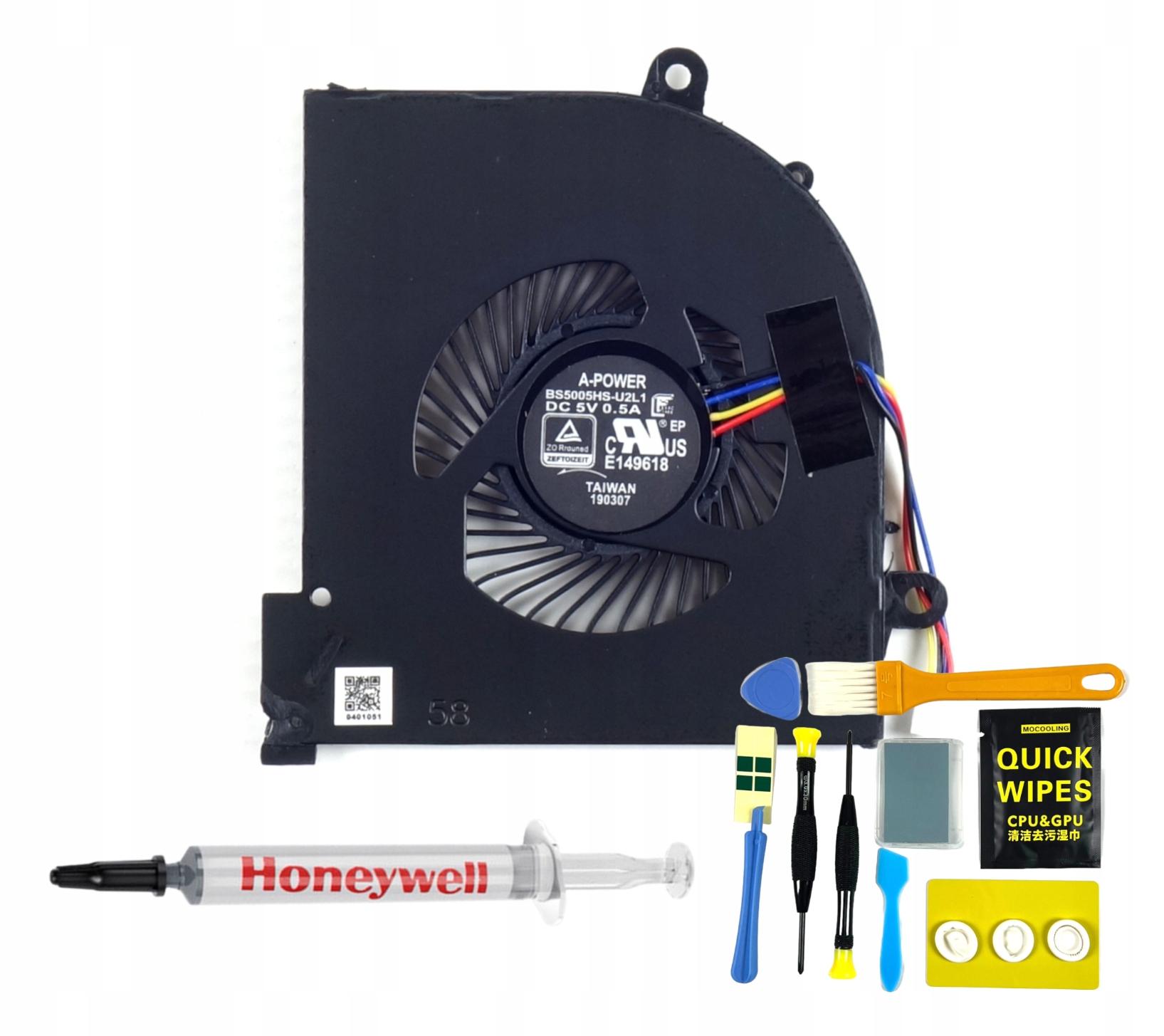 Ventilátor Msi Stealth GS65 GS65VR Cpu Teplovodivá pasta Honeywell