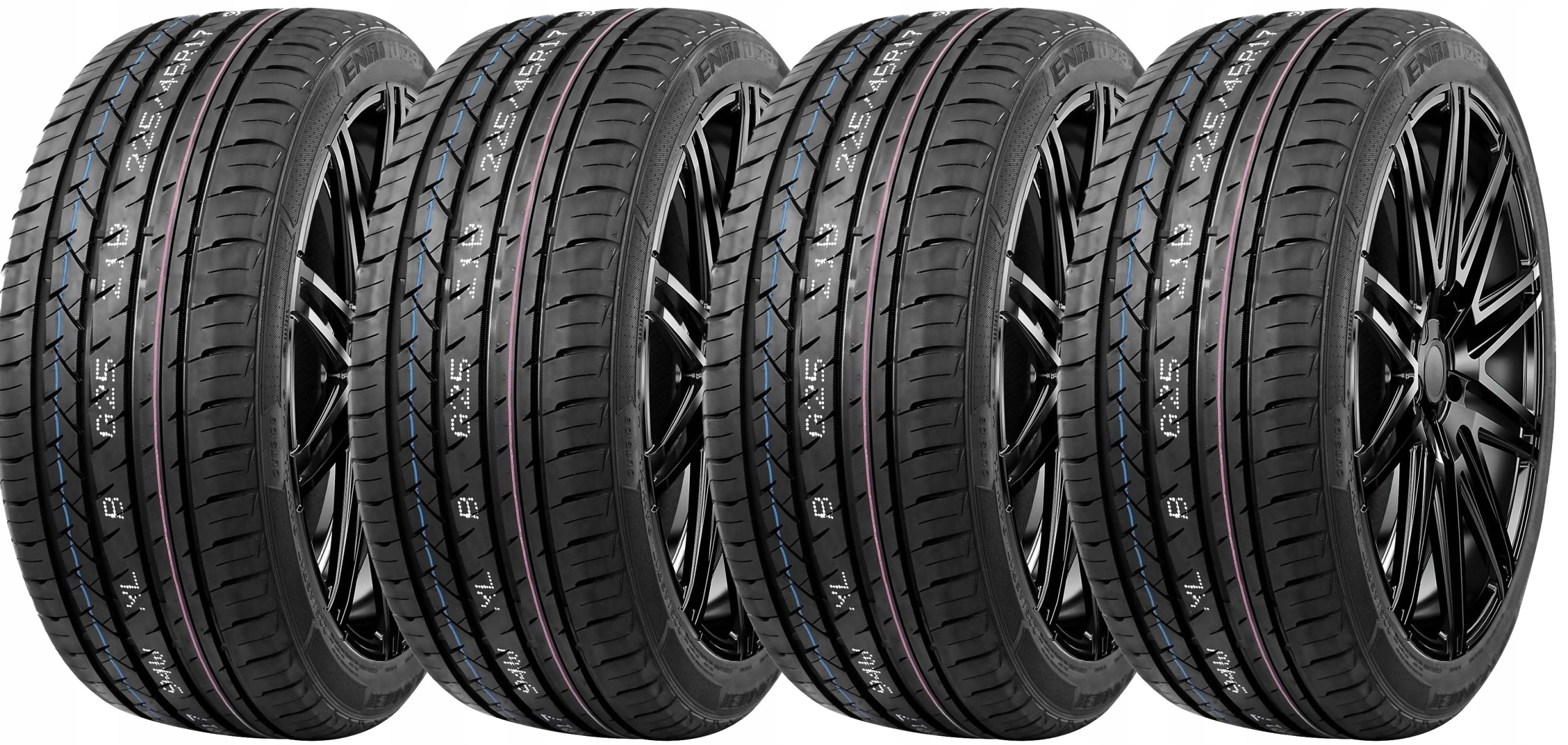 4x 225/45/17 W XL DOT2024 Ilink Thunder U09