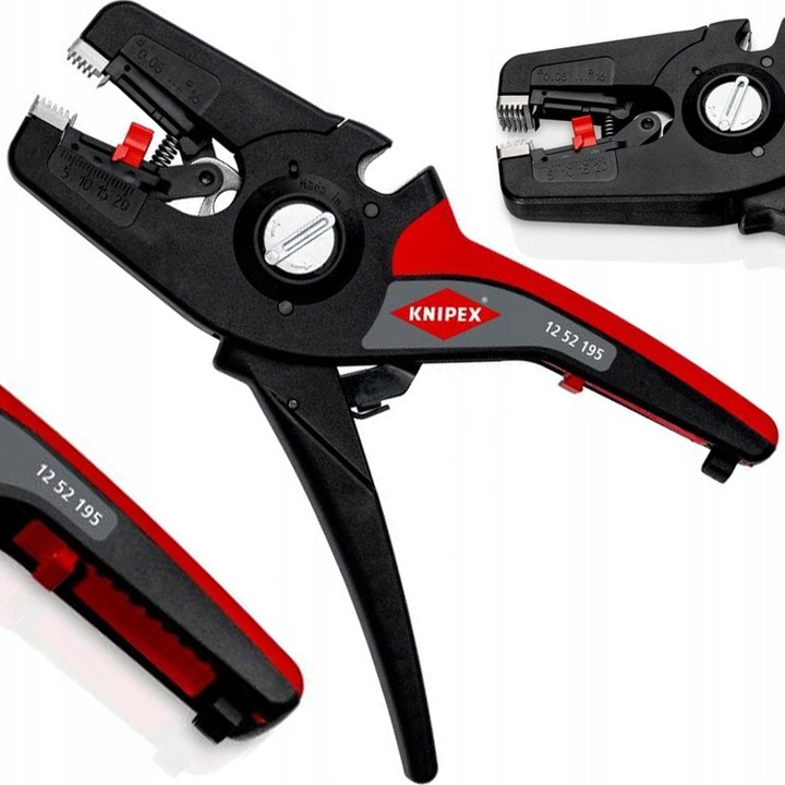 Szczypce do izolacji 195 mm 0,08/16 mm Knipex (1252195)