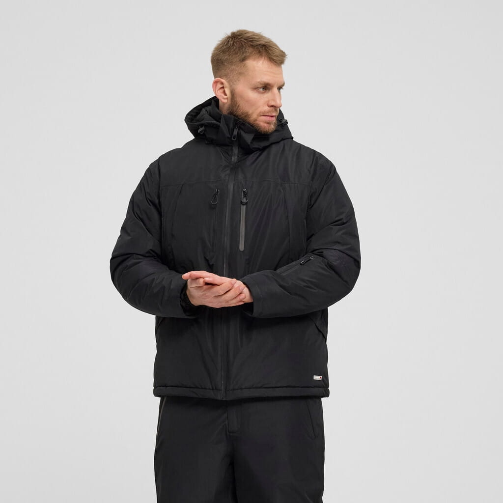 Velká Zimní Bunda Parka (lyžařská) pánská černá 43708 North 56°4