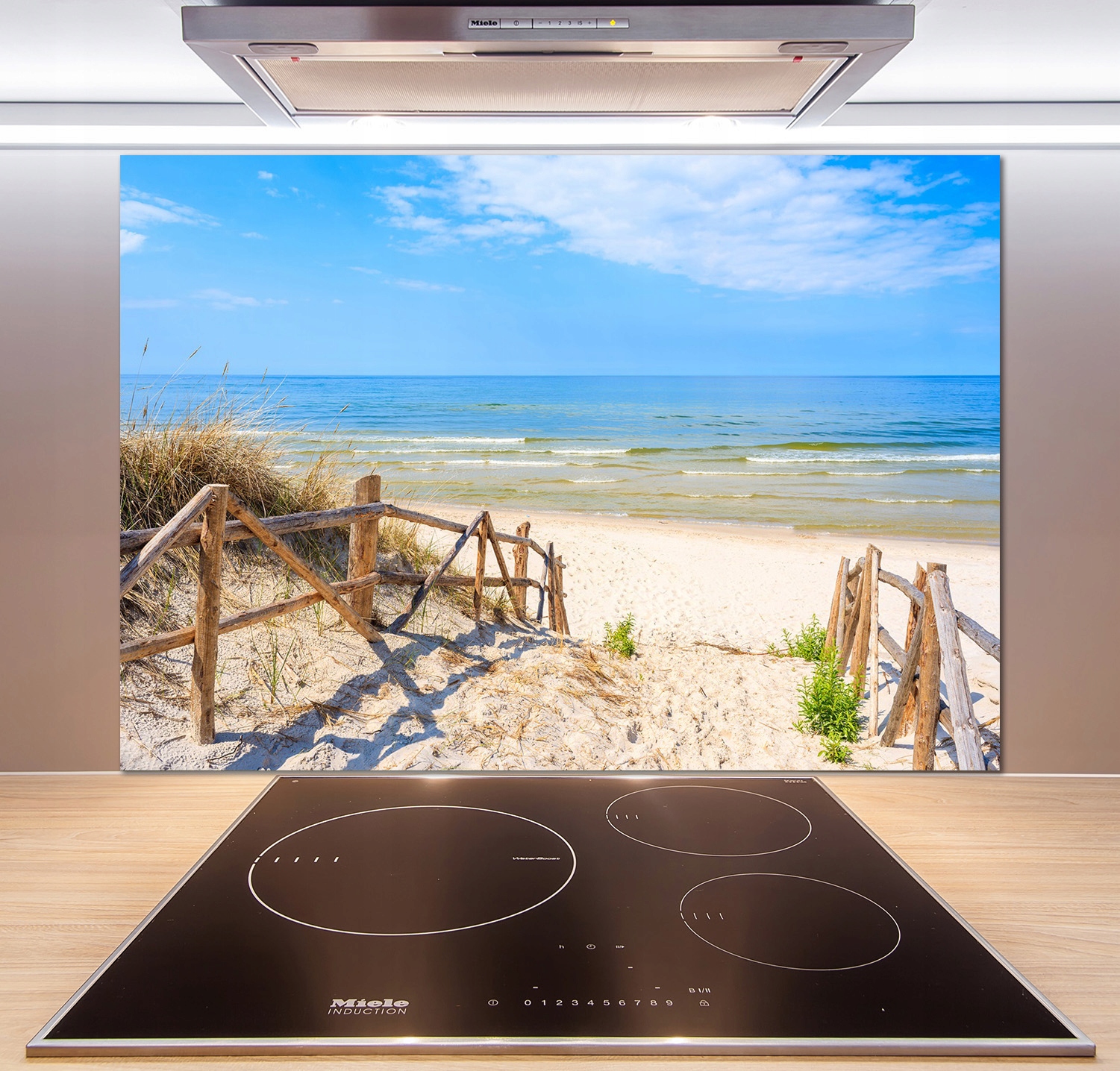 

Panel do kuchni Wejście na plażę 100x70 cm + Klej