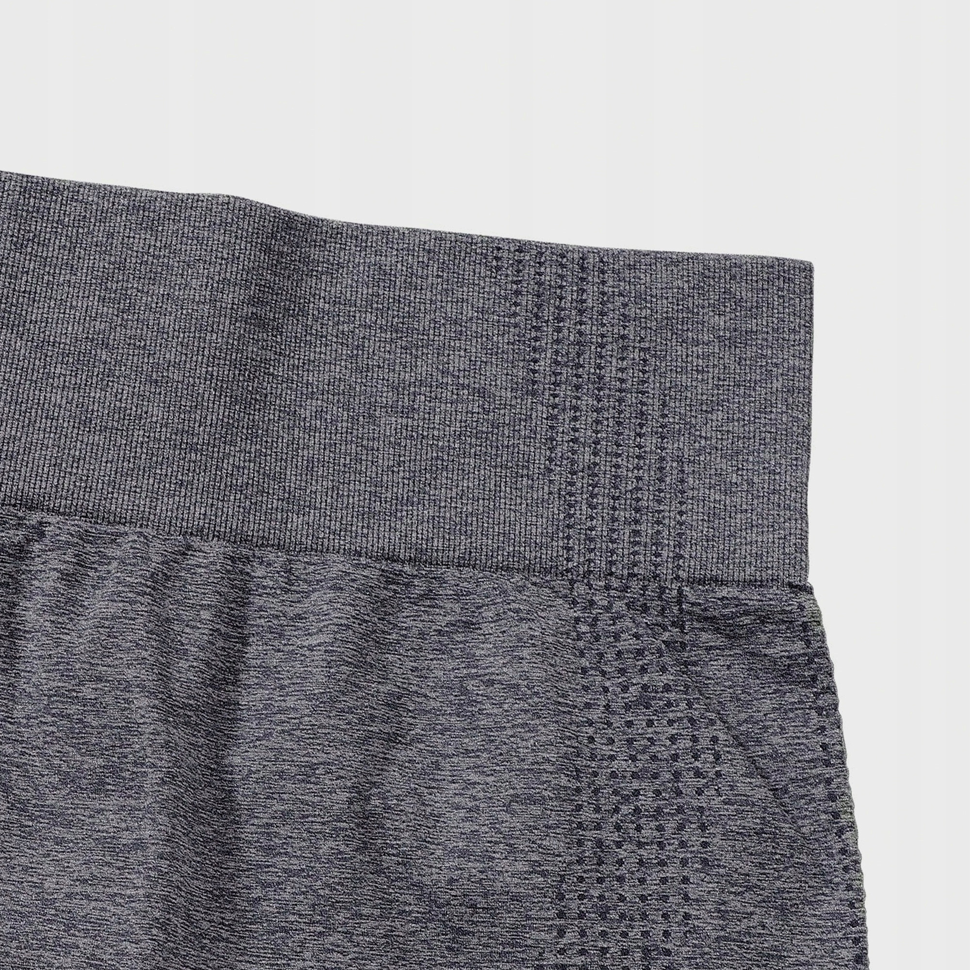 Legginsy Szorty Do Ćwiczeń 3-pak Damskie Czarne, Grafitowe Pudrowe Xs 34