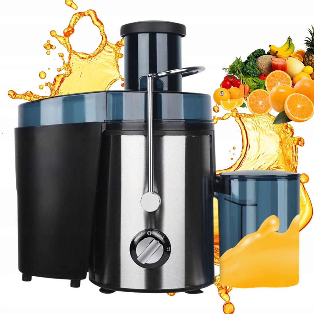 Elektrický Odšťavňovač 1000 W 500 ml Ideální Pro Pomeranče, rychlé odšťavňování