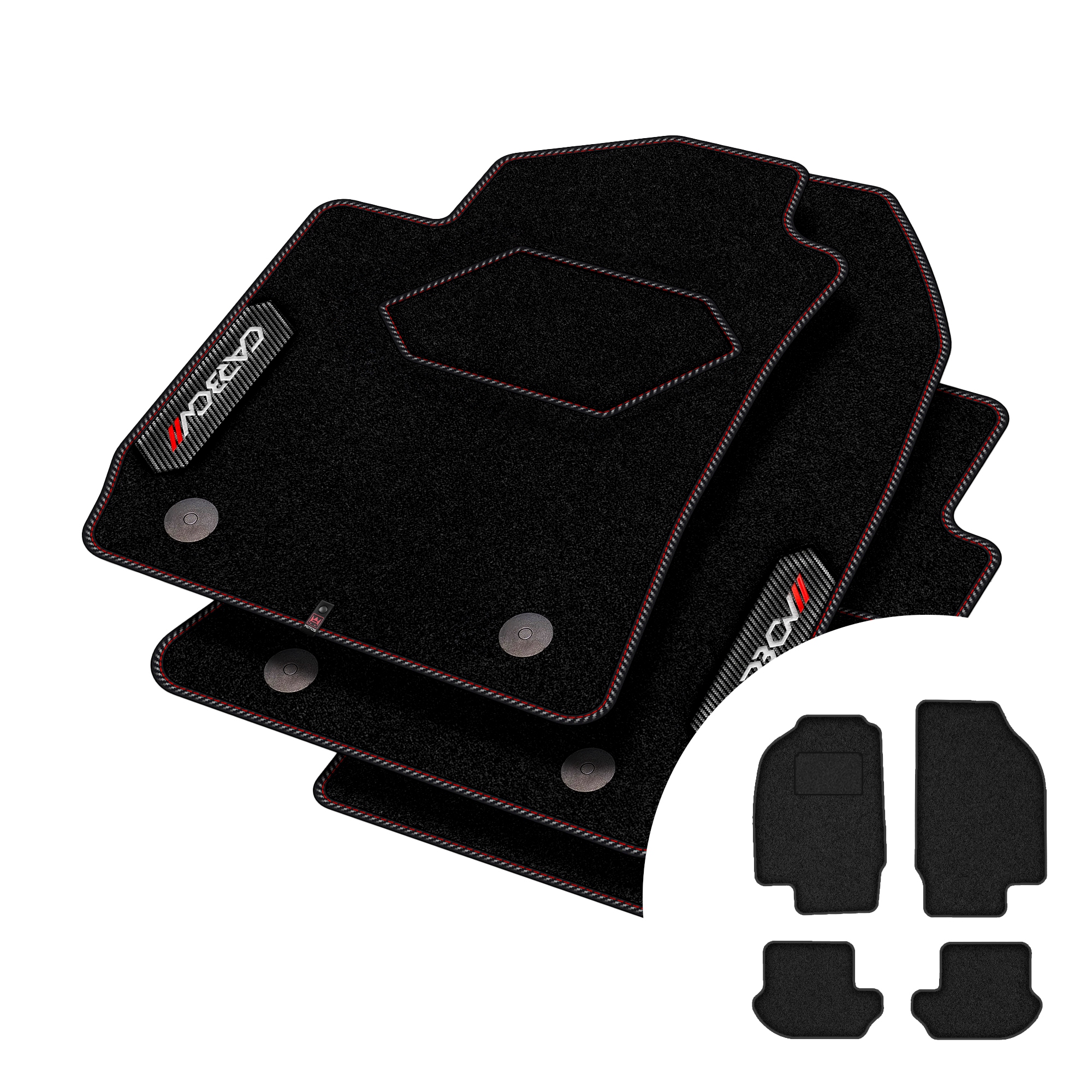 Koberečky Carbon pro Ford Ka 2004-2008