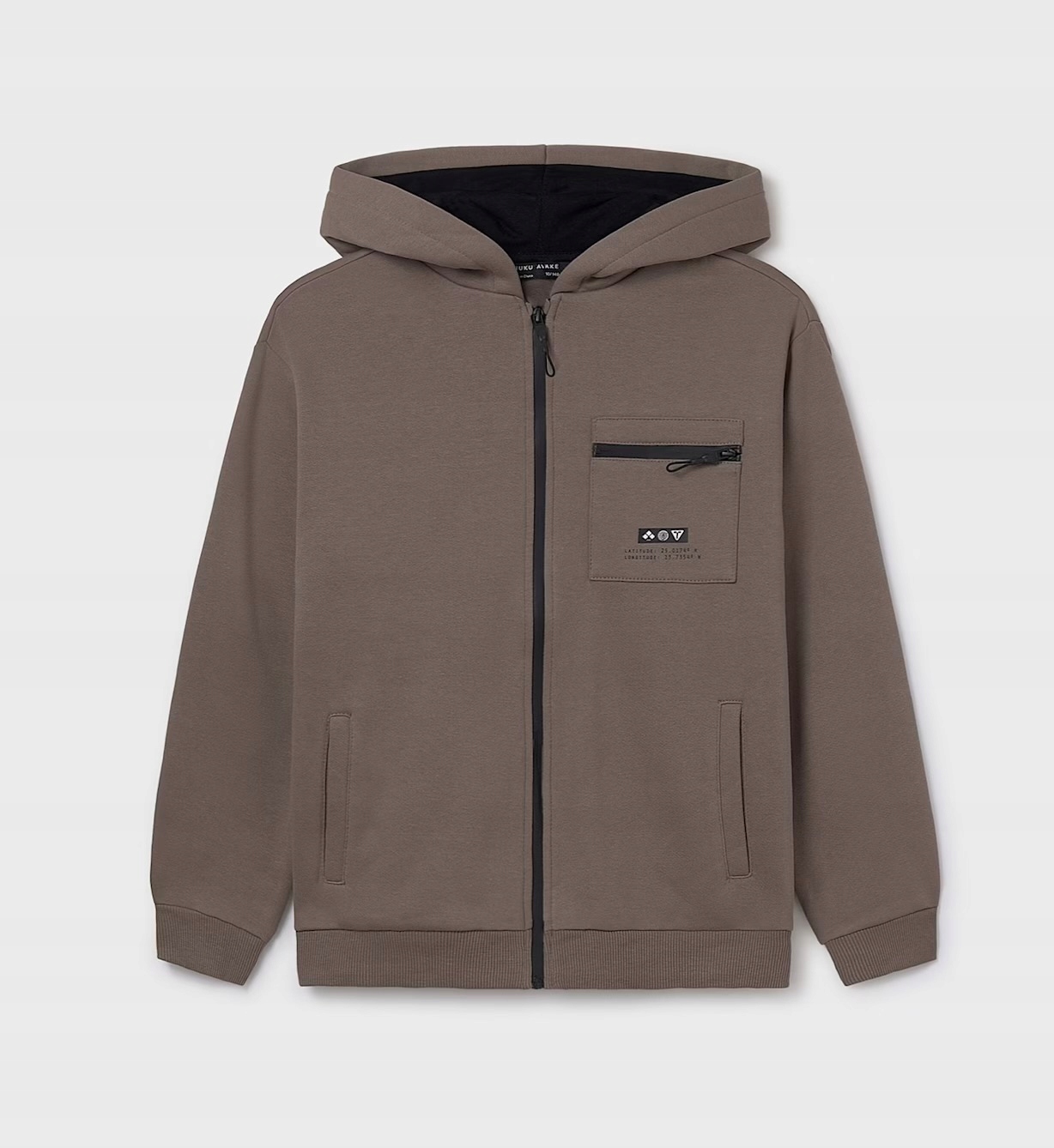 Mayoral bluza rozpinana chłopięca bawełniana dresowa ocieplana r.152