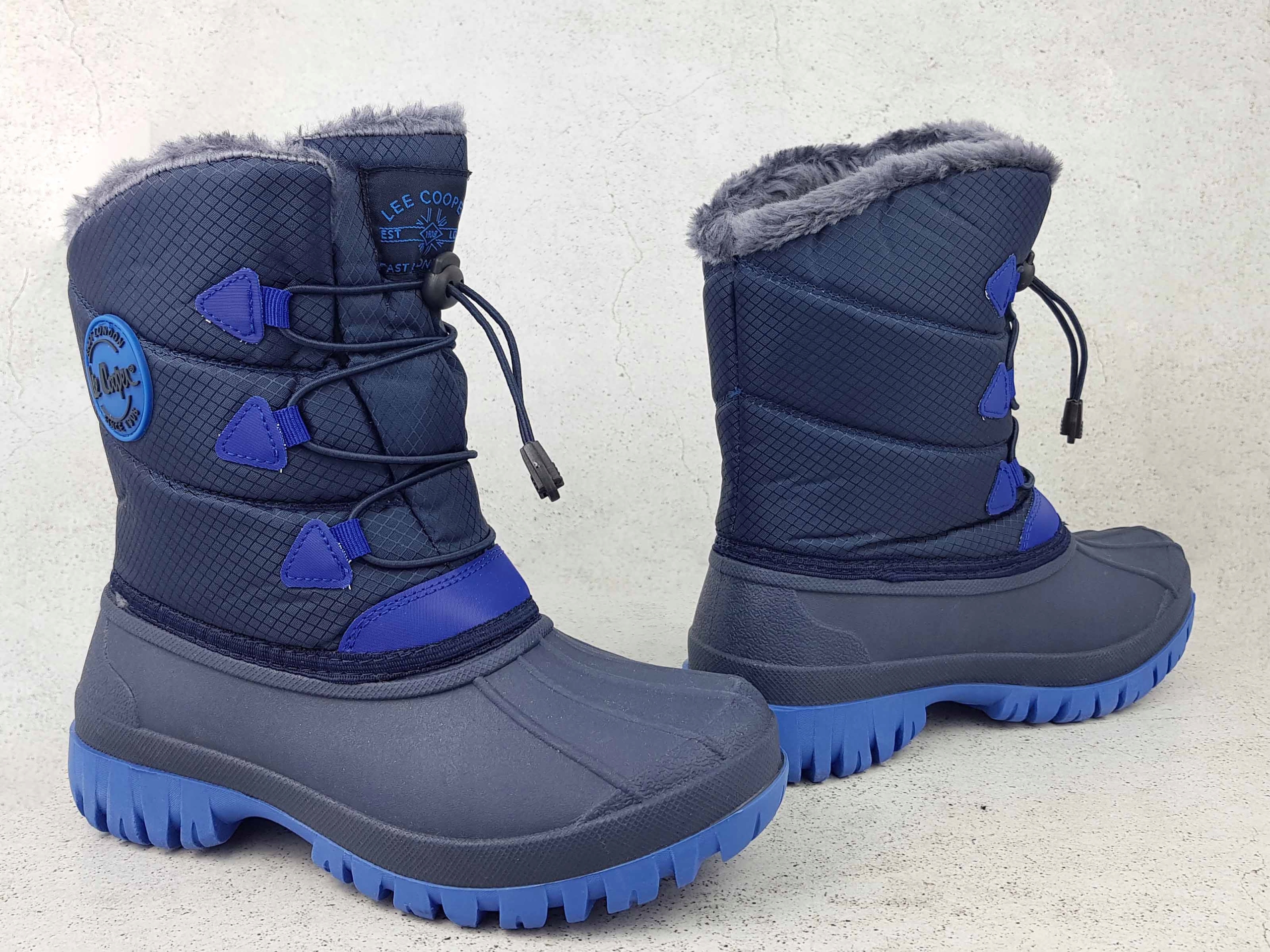 LEE COOPER SNOW ŚNIEGOWCE DZIECIĘCE BUTY OCIEPLANE FUTERKIEM ŚCIĄGACZ Bohater / Bajka brak