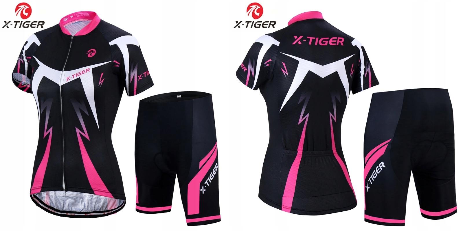 STRÓJ ROWEROWY KOMPLET KOLARSKI DUŻE ROZMIARY GEL Stan opakowania oryginalne