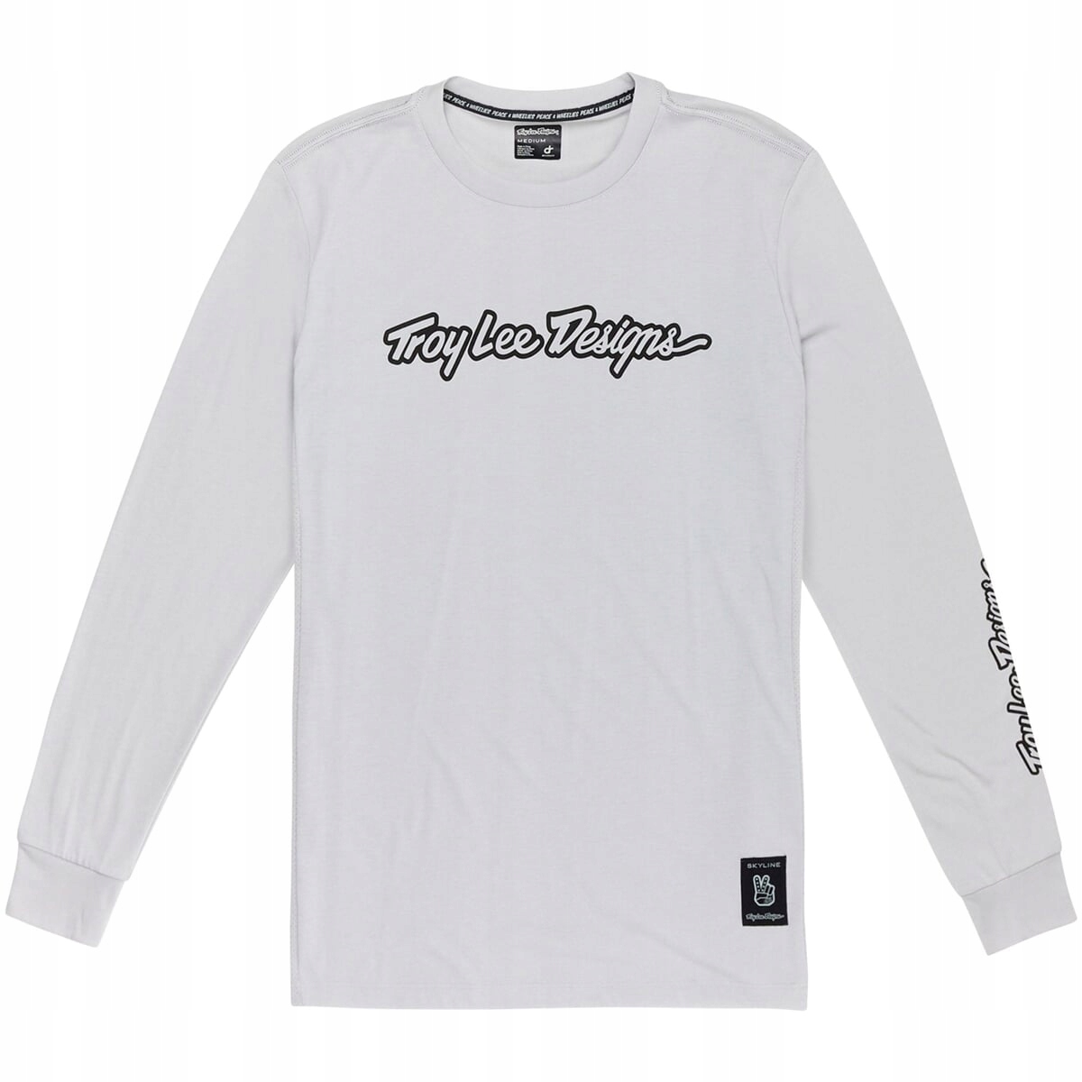 Koszulka Rowerowa Tld Troy Lee Designs Skyline Ride Tee Signature Mist L