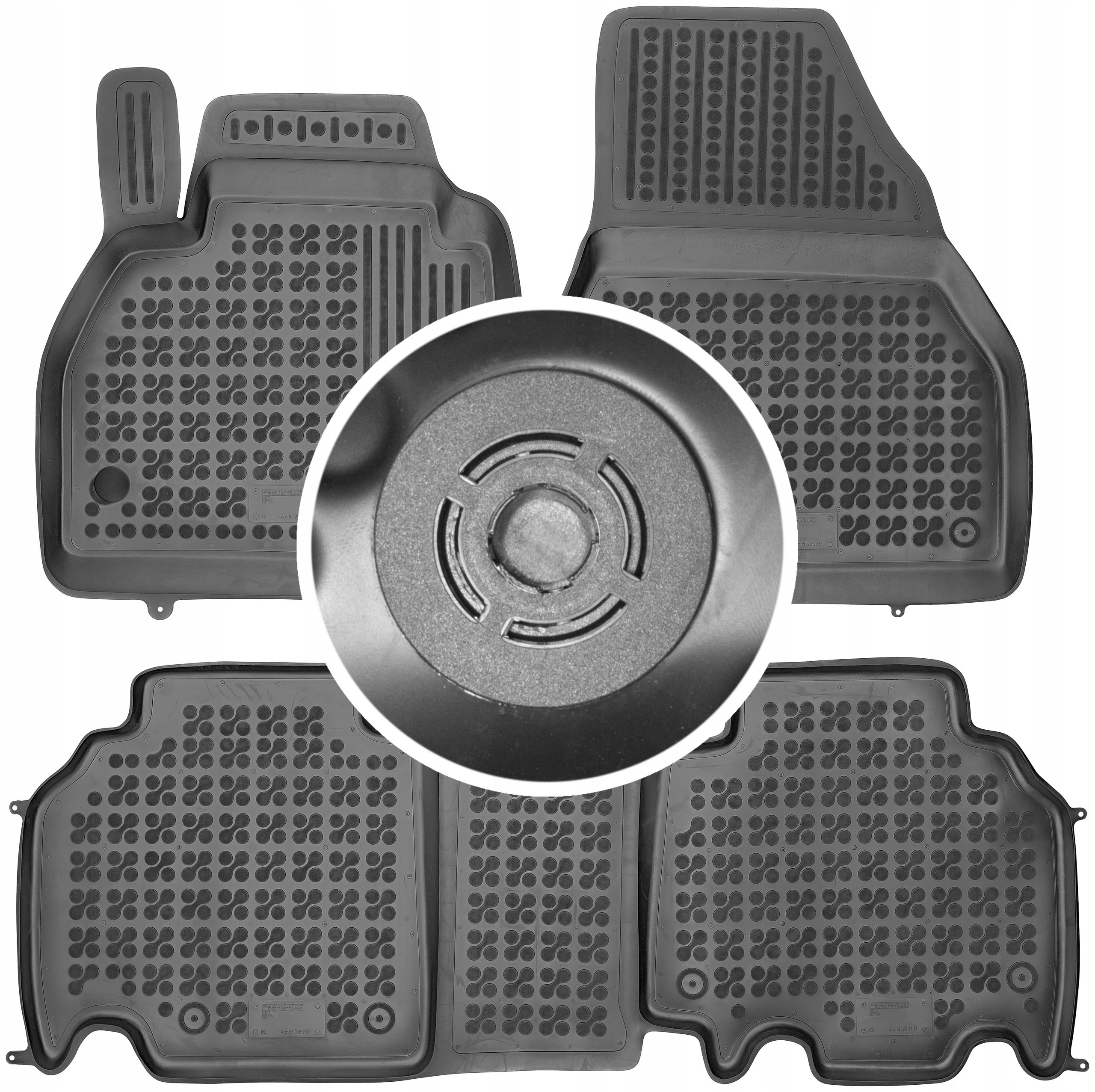 Килимки Ньюстайлінг резинові 201717 3 el.