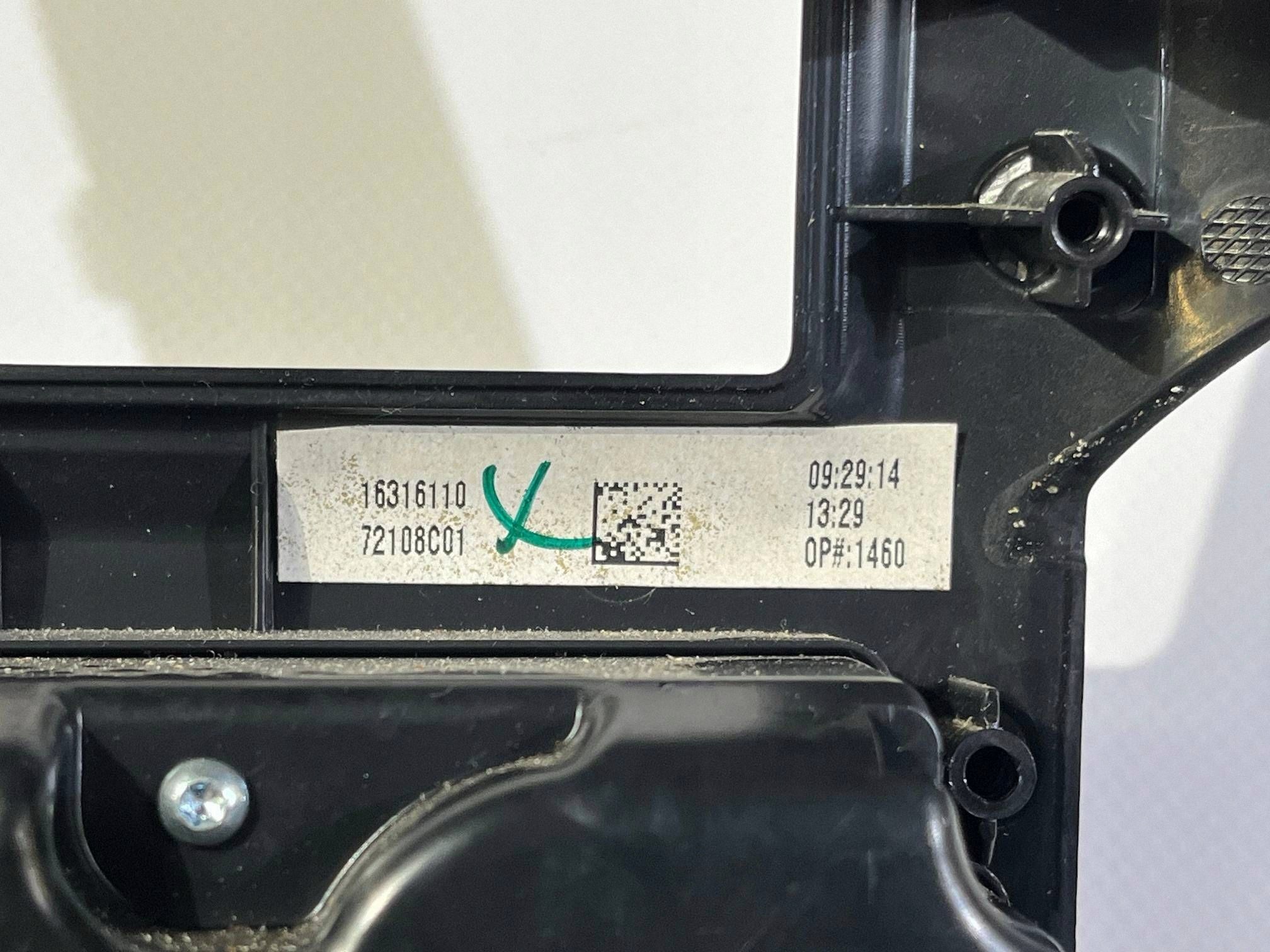 Panel radia of the air conditioning frame dekor przyciski Dodge RAM 1500 2013