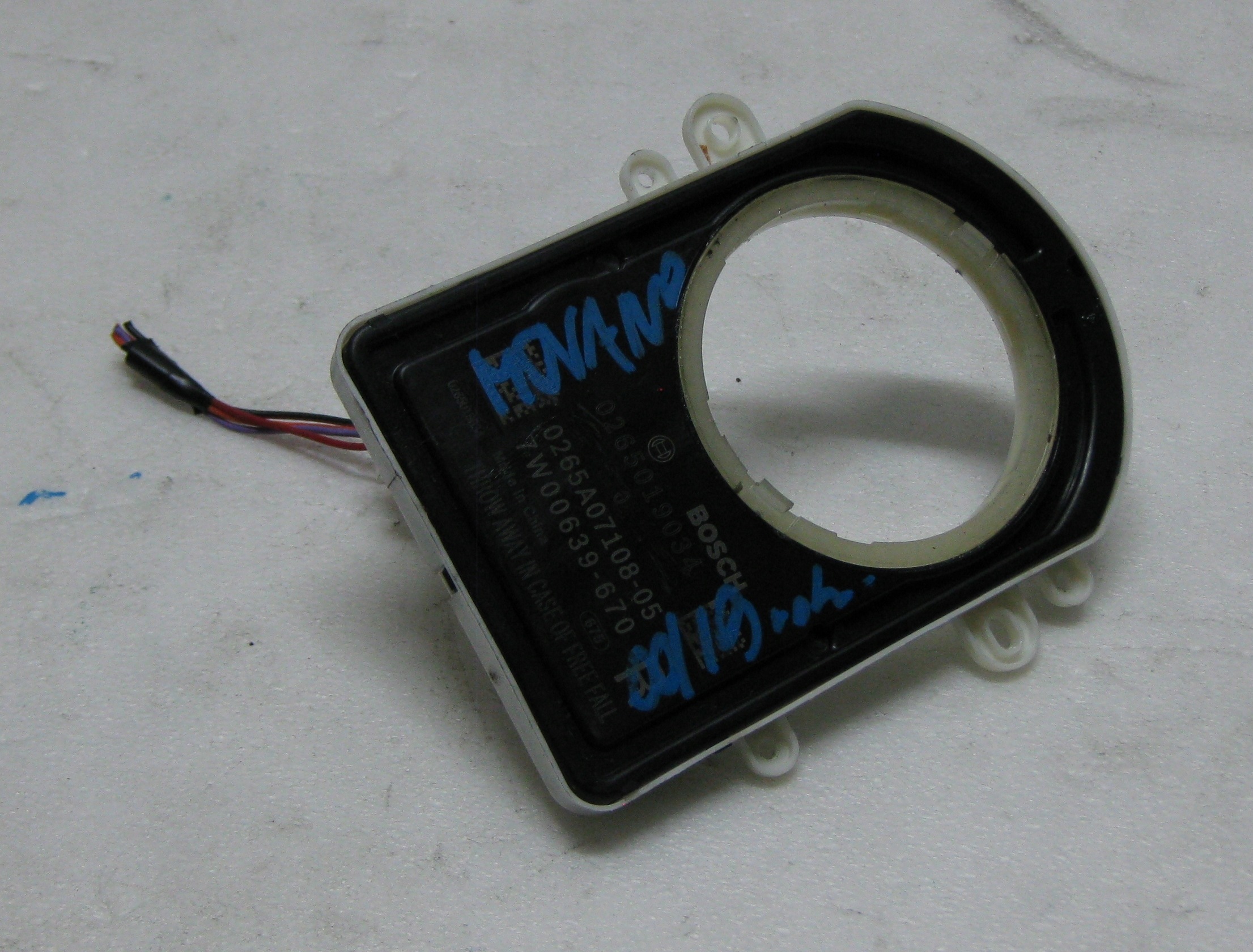 OPEL MOVANO B LIFT sensor angle steering SENSOR 0265019034