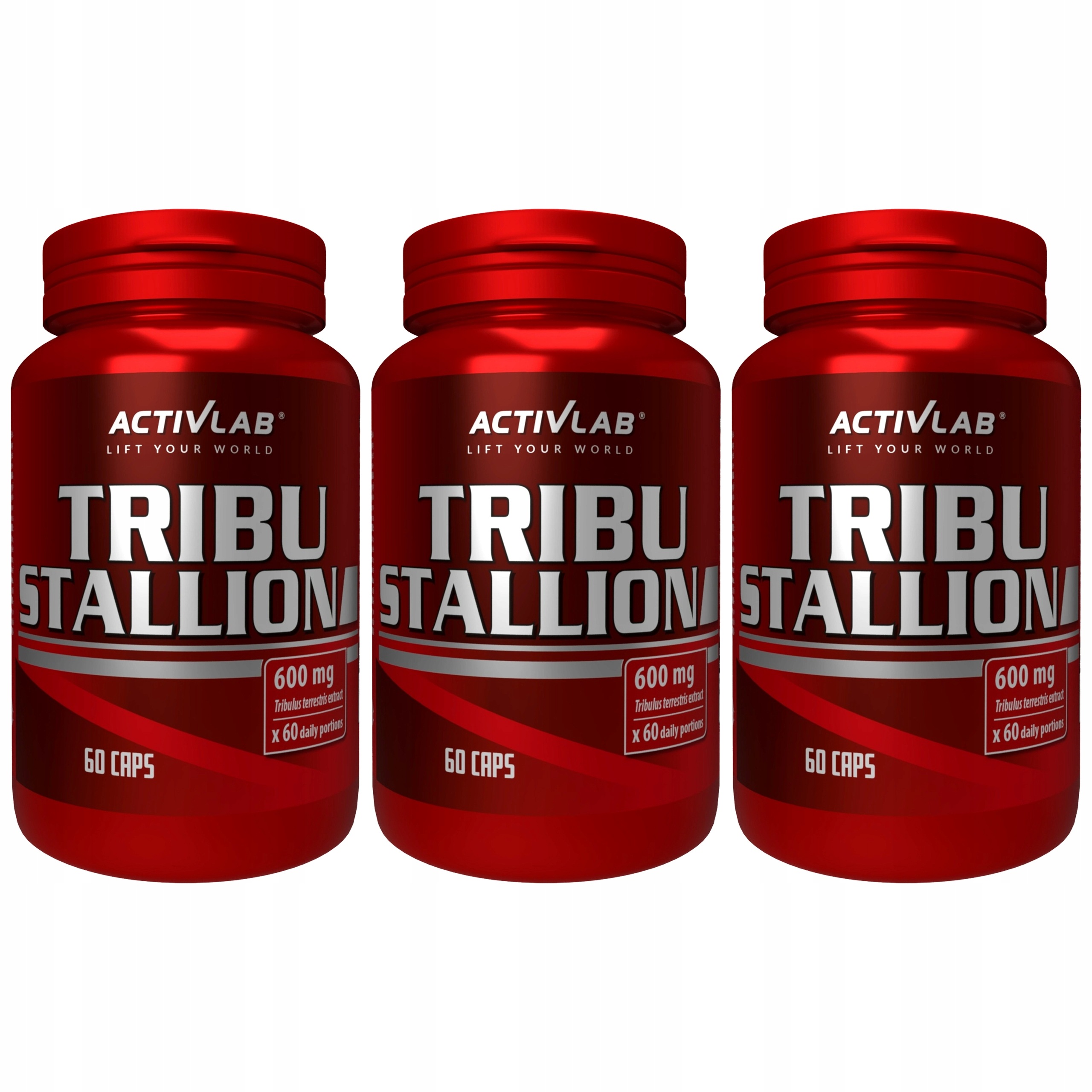 3x Activlab Tribulus Terrestris 60 kapslí – Síla a výkon – 600 mg