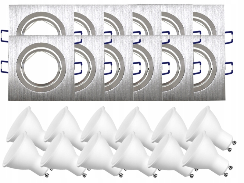 Sada stropních světel Halogen 12 x žárovky 3,5 W