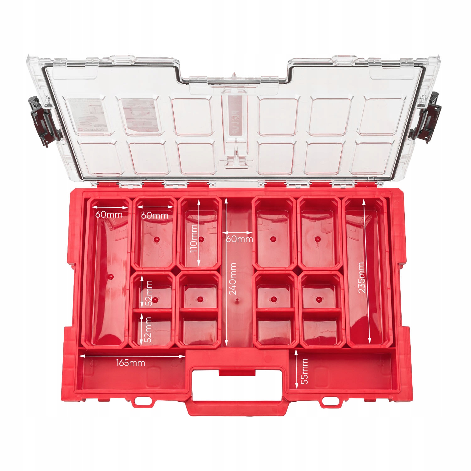 Modułowy organizer QBRICK ULTRA RED L Kod producenta ORGQLCZEPG003