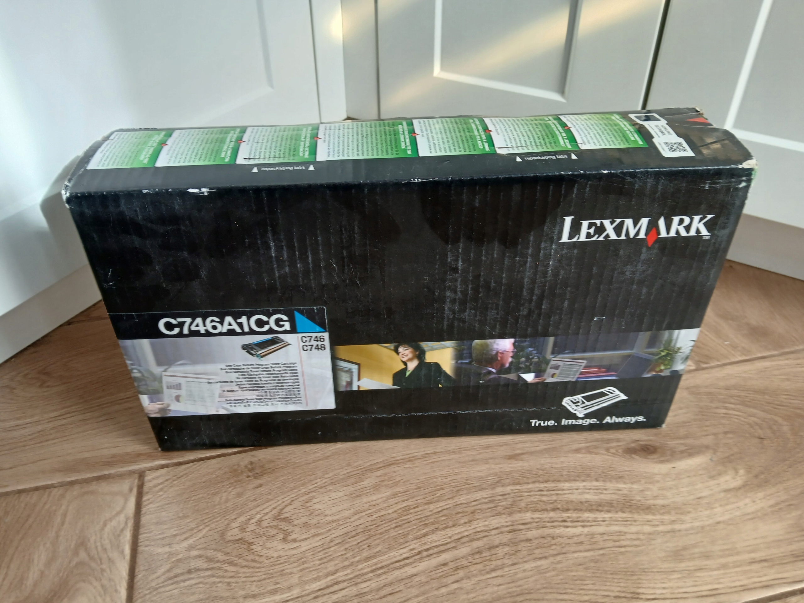 Toner Lexmark C746A1CG Cyan Originální C746 C748