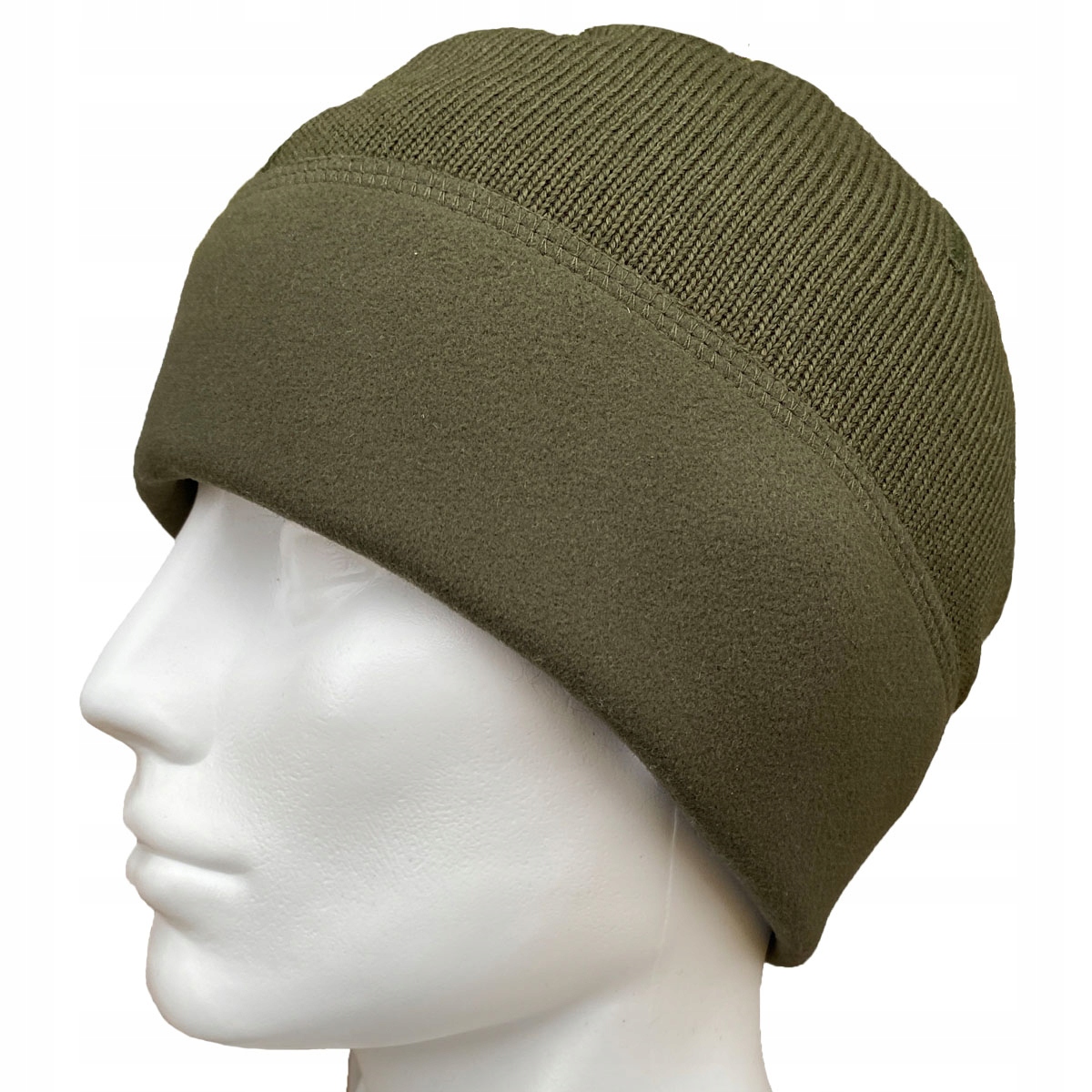 Czapka WOJSKOWA Wz420Z-MON ZIMOWA dwustronna WEŁNA MERINO Olive r. XL Kod producenta 420Z-MON