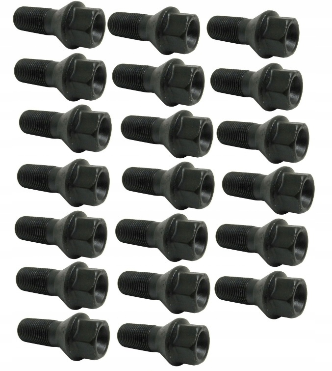 ПОВНИЙ НАБІР 20 ШТ БОЛТ СТАЛЬ КОЛЕСА AUDI SEAT SKODA VW