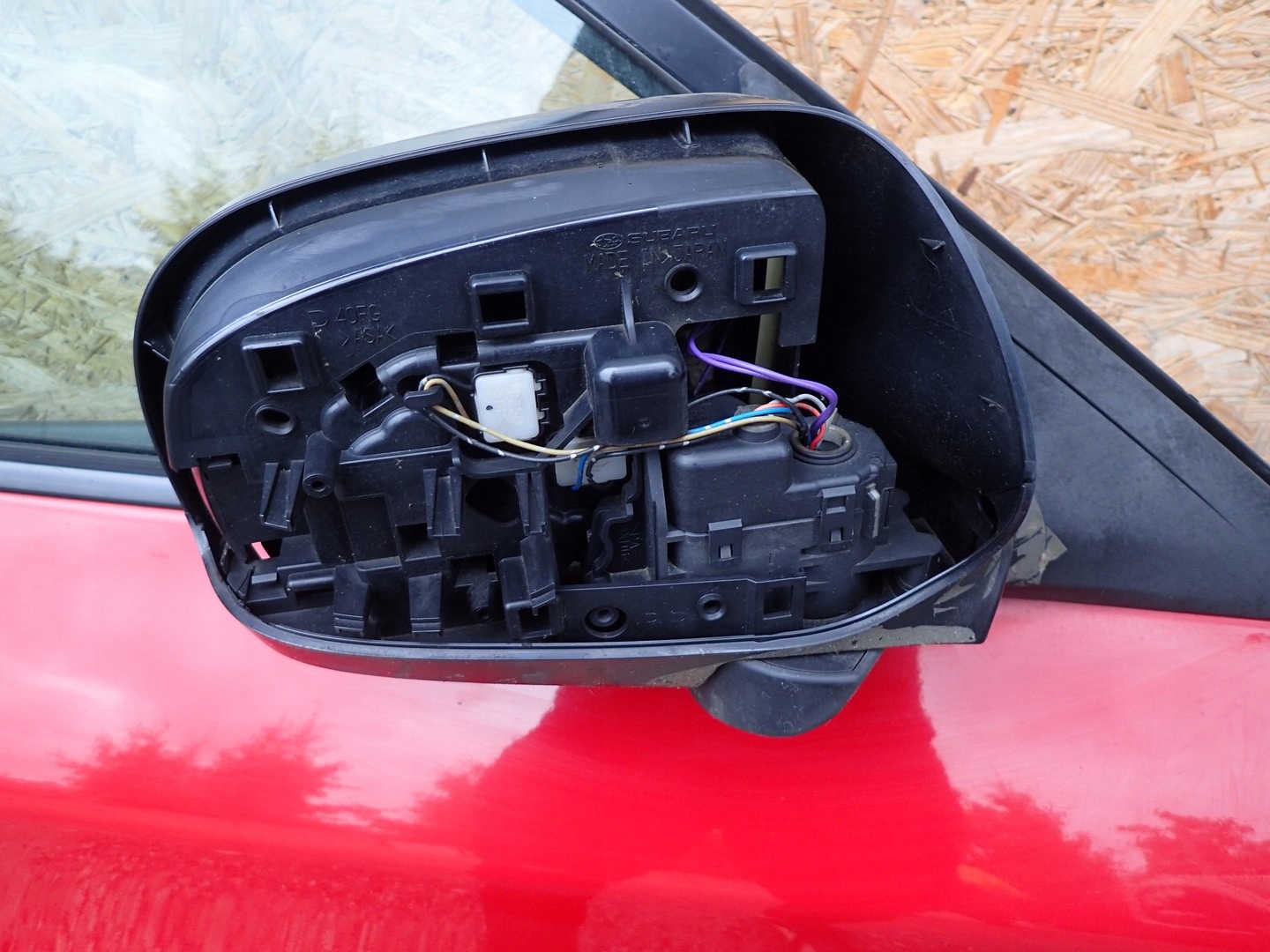 DRZWI PRAWE PRZEDNIE PRAWY PRZÓD SUBARU IMPREZA GH Strona zabudowy przód - prawa