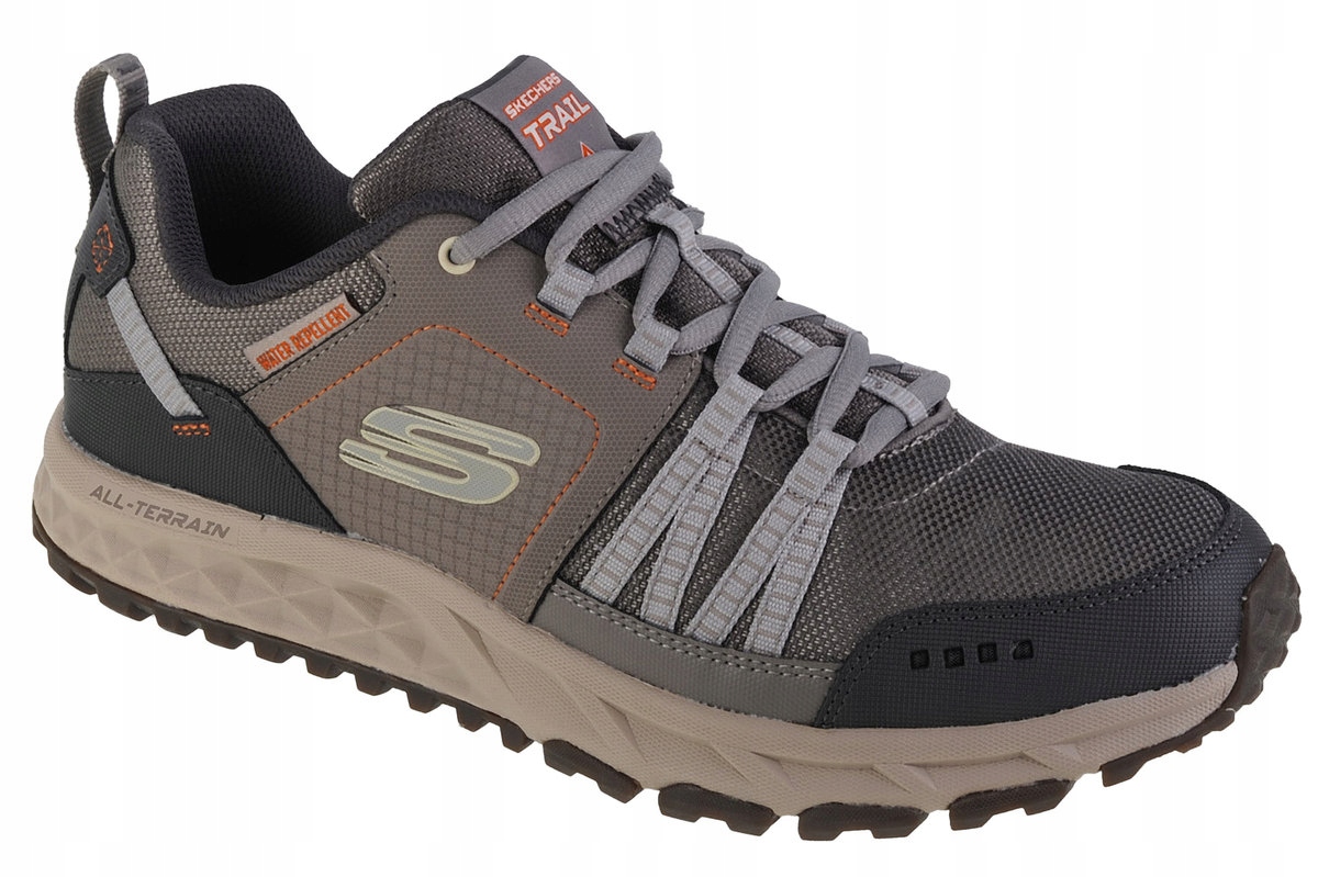 Skechers Escape Plan Pánské Sportovní Boty S Koženým Logem 424 J0B