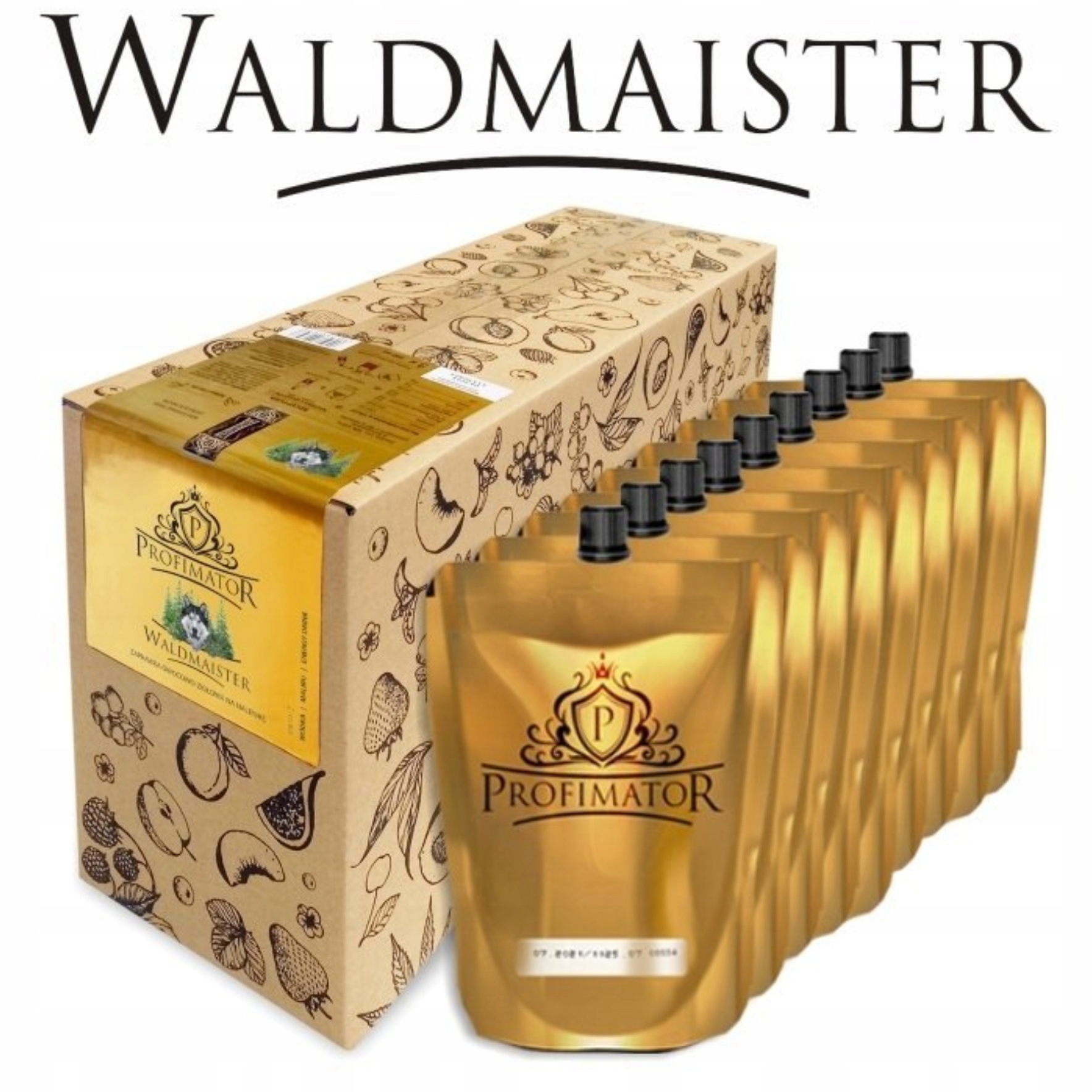 Zaprawka na nalewkę WALDMAISTER 9x300 ml (2,7 litra)