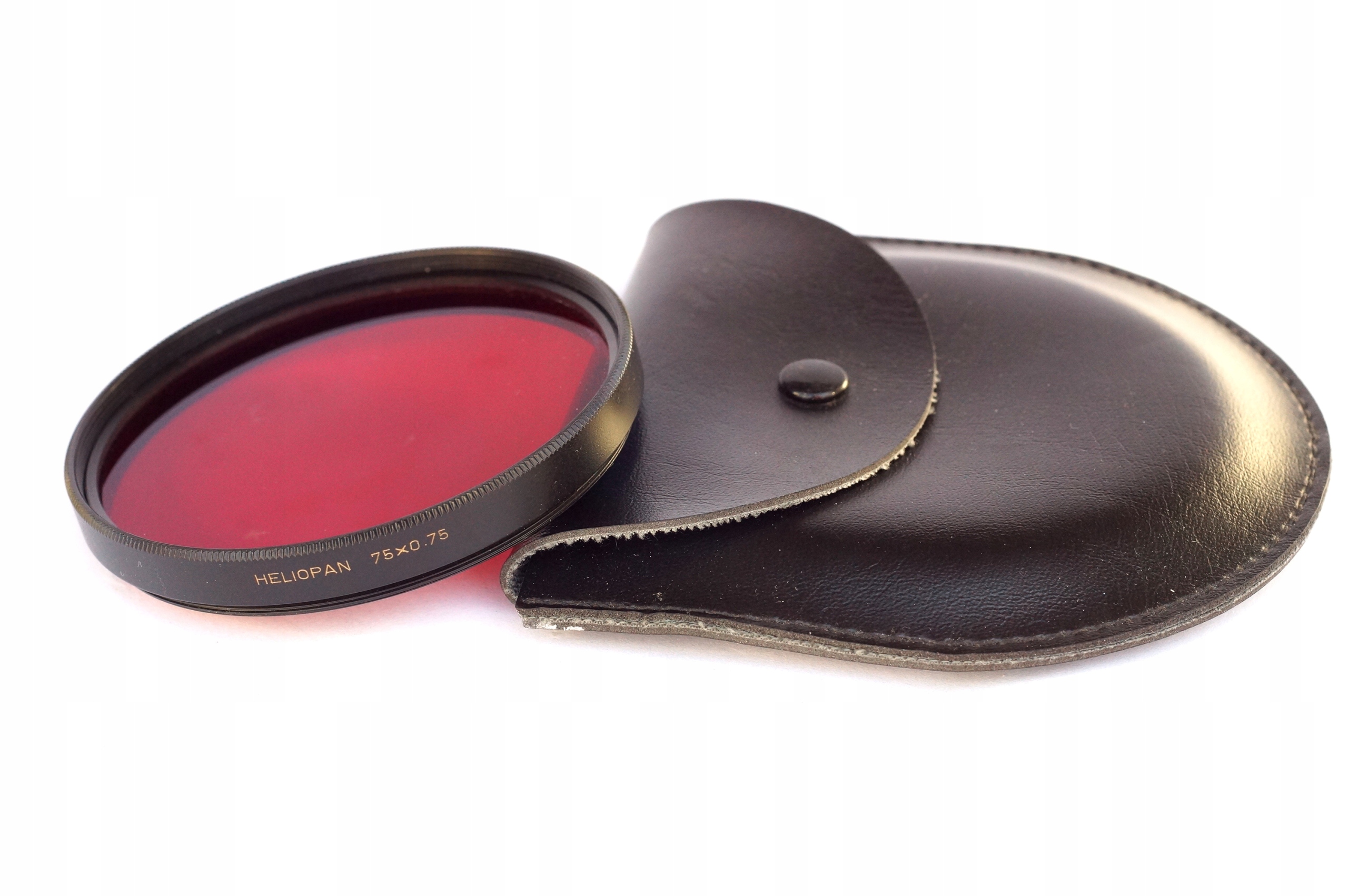 filtr Heliopan 75x0,75 ciemno czerwony