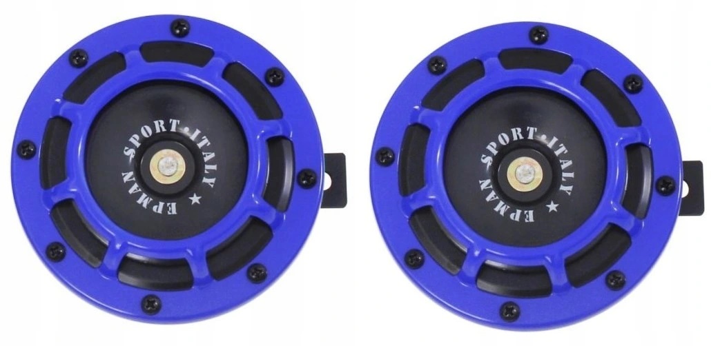 KLAKSON BLAST-TONE NIEBIESKI GŁOŚNY x2 115dB 400Hz